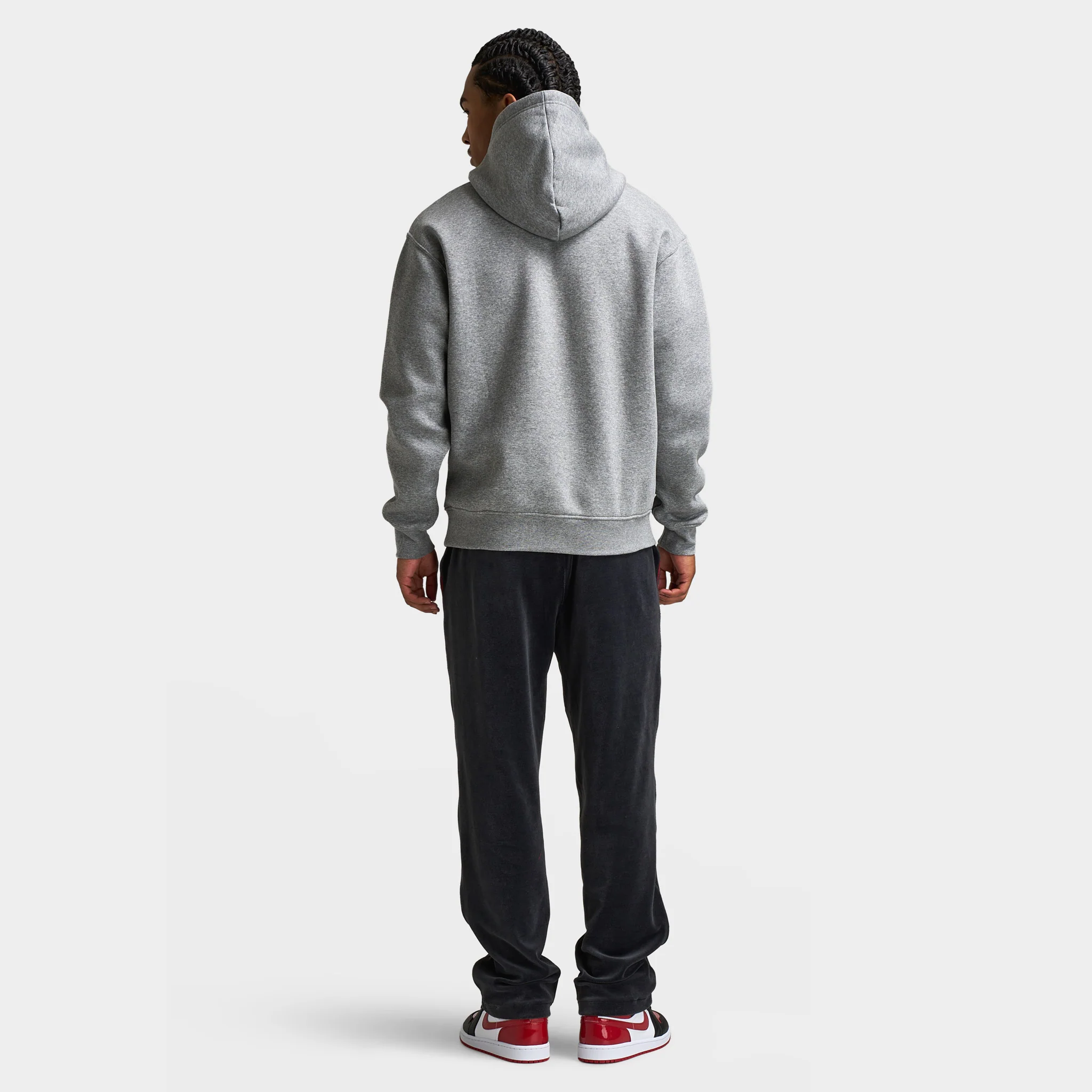 Jordan Men's Toronto Fleece Pullover Hoodie / Carbon Heather - Image 5