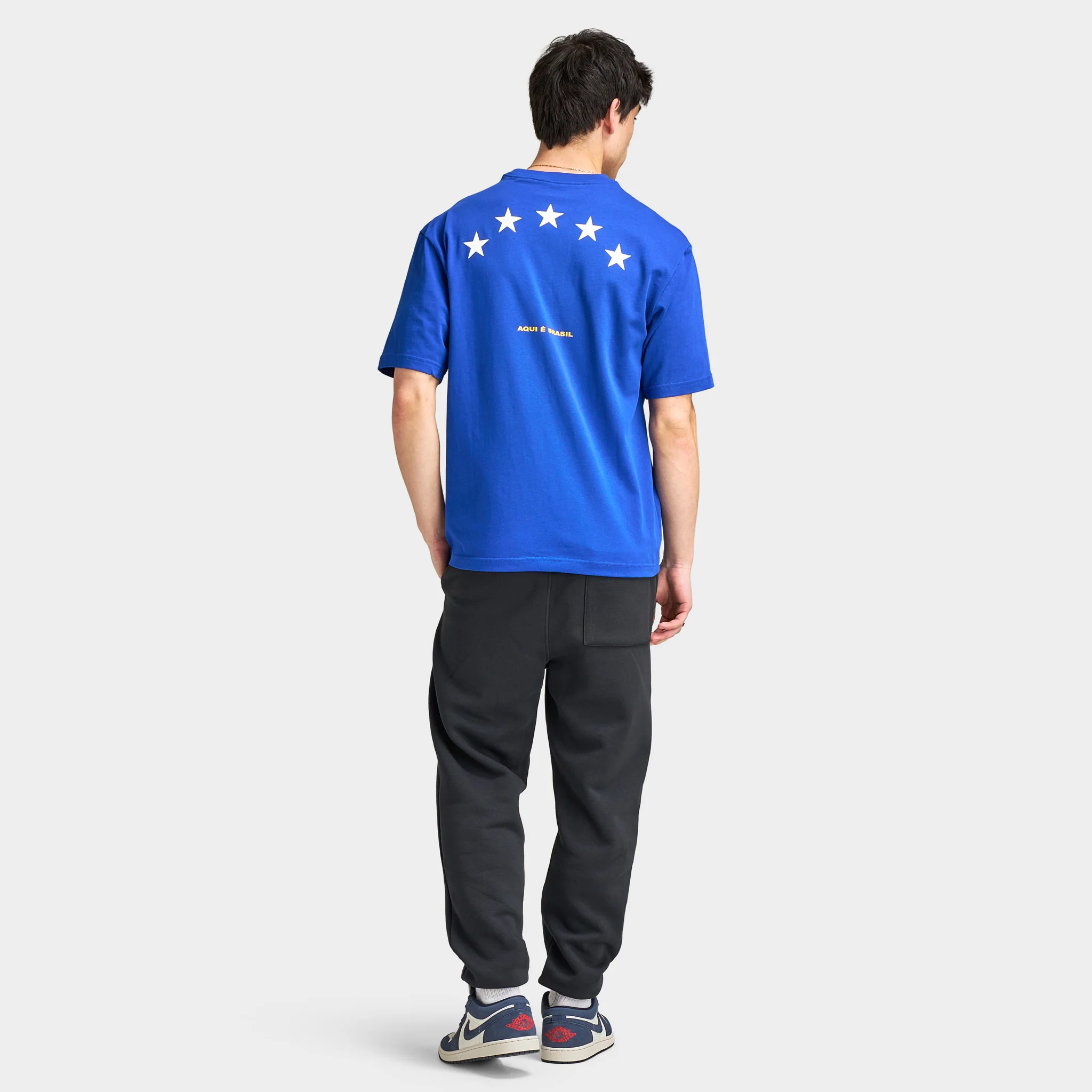Jordan MJ 85 Logo Graphic Crew T-Shirt / Old Royal - Image 4