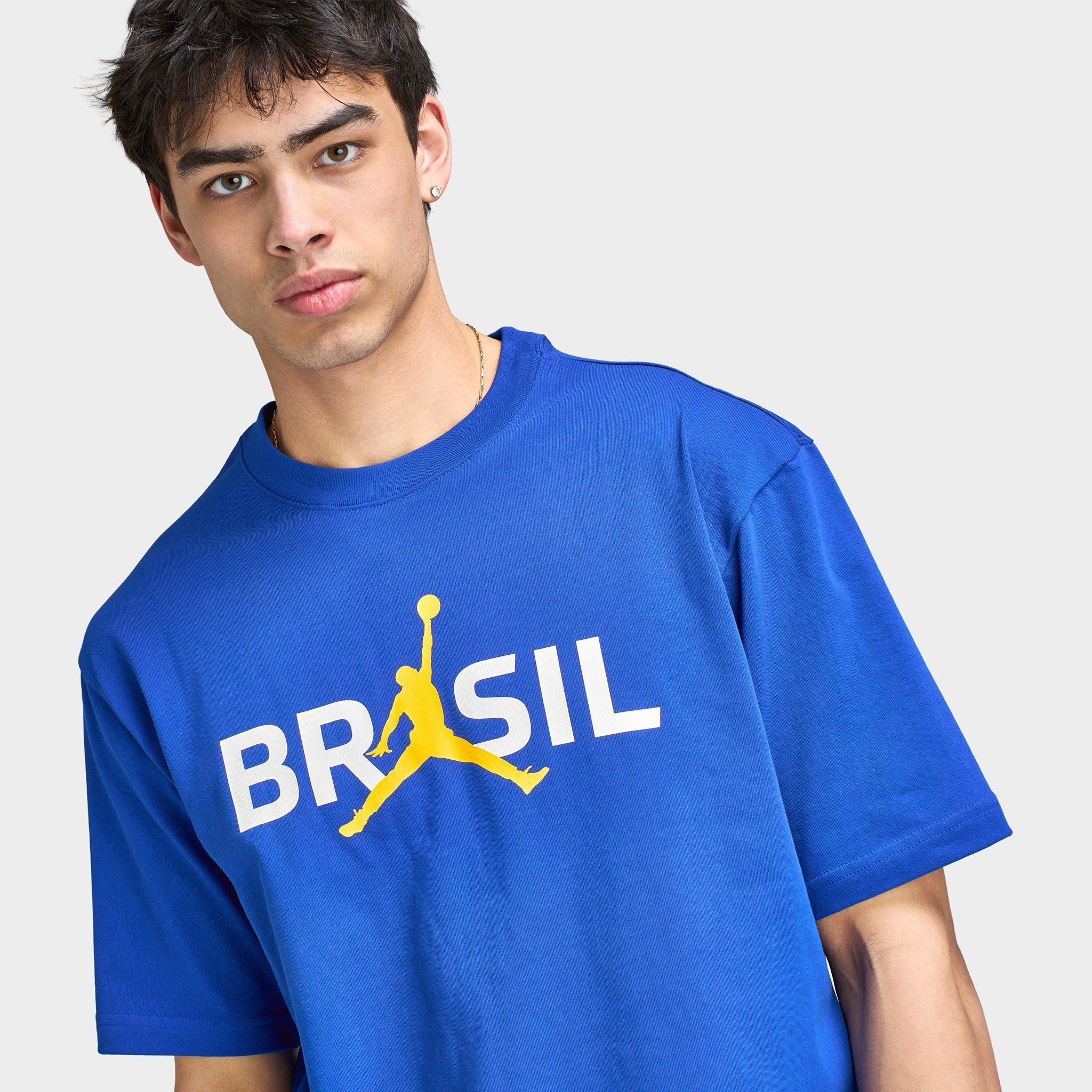 Jordan MJ 85 Logo Graphic Crew T-Shirt / Old Royal - Image 5