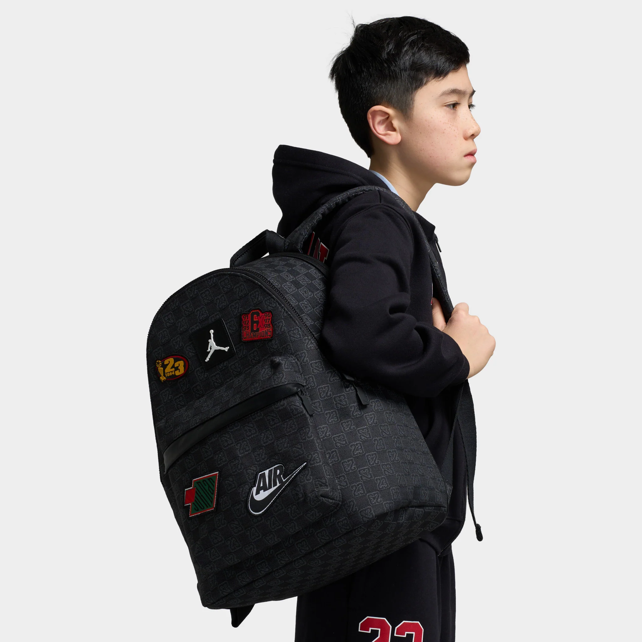 Jordan Monogram Backpack / Denim - Image 4