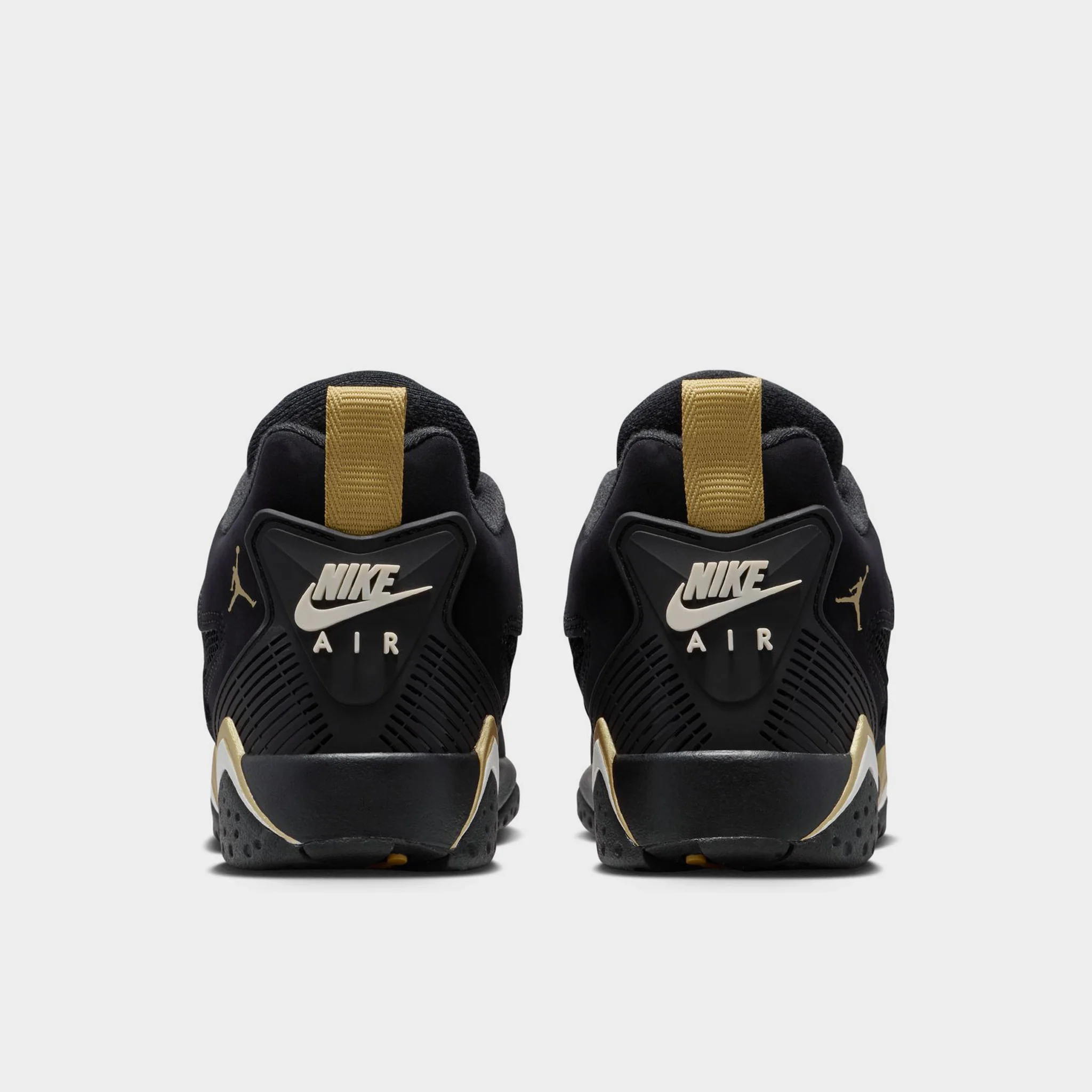 Jordan 7 RM GS Black / Metallic Gold - Sail - Image 4