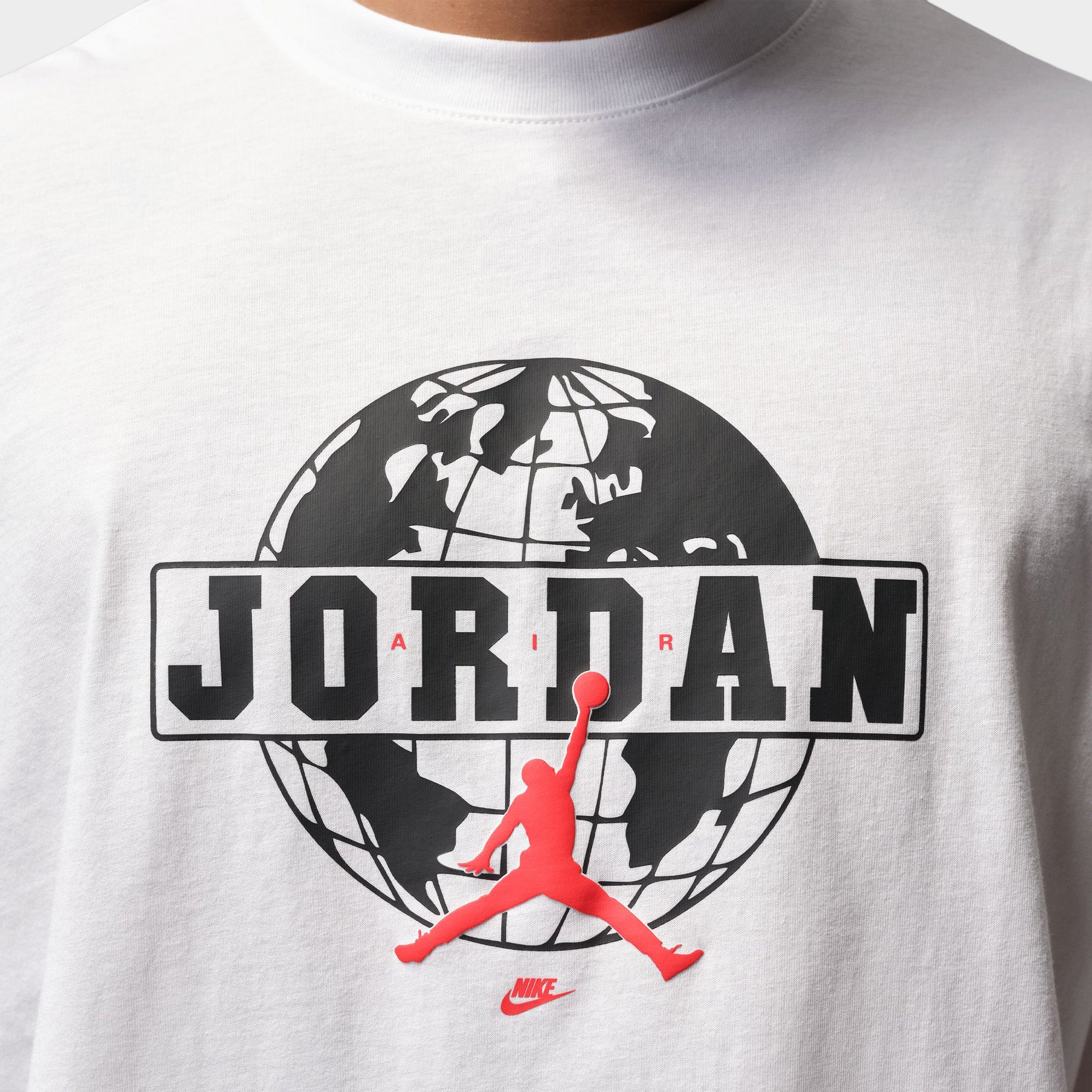 Jordan Oversized Graphic T-shirt / White - Image 4