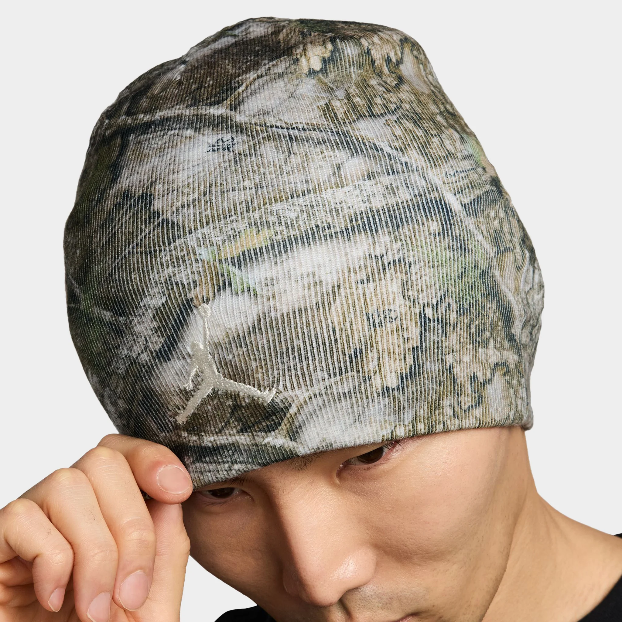 Jordan Brooklyn Peak Beanie Sail / White - Image 3