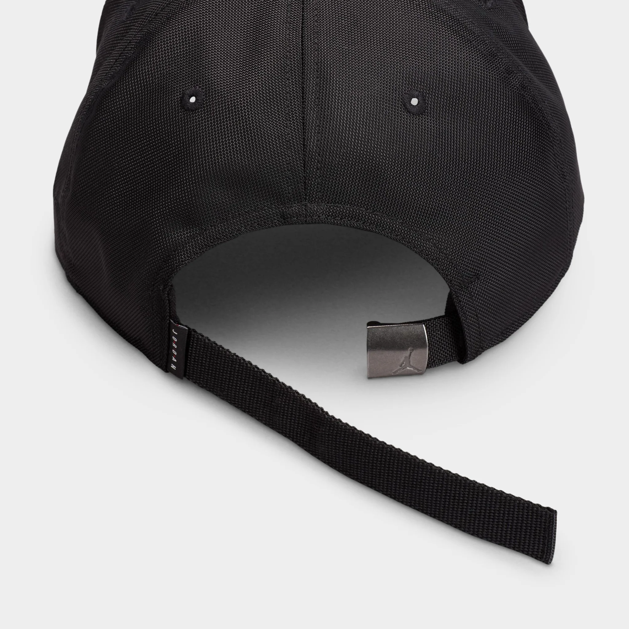 Jordan Rise Structured Metal Jumpman Strapback Cap / Black - Image 3