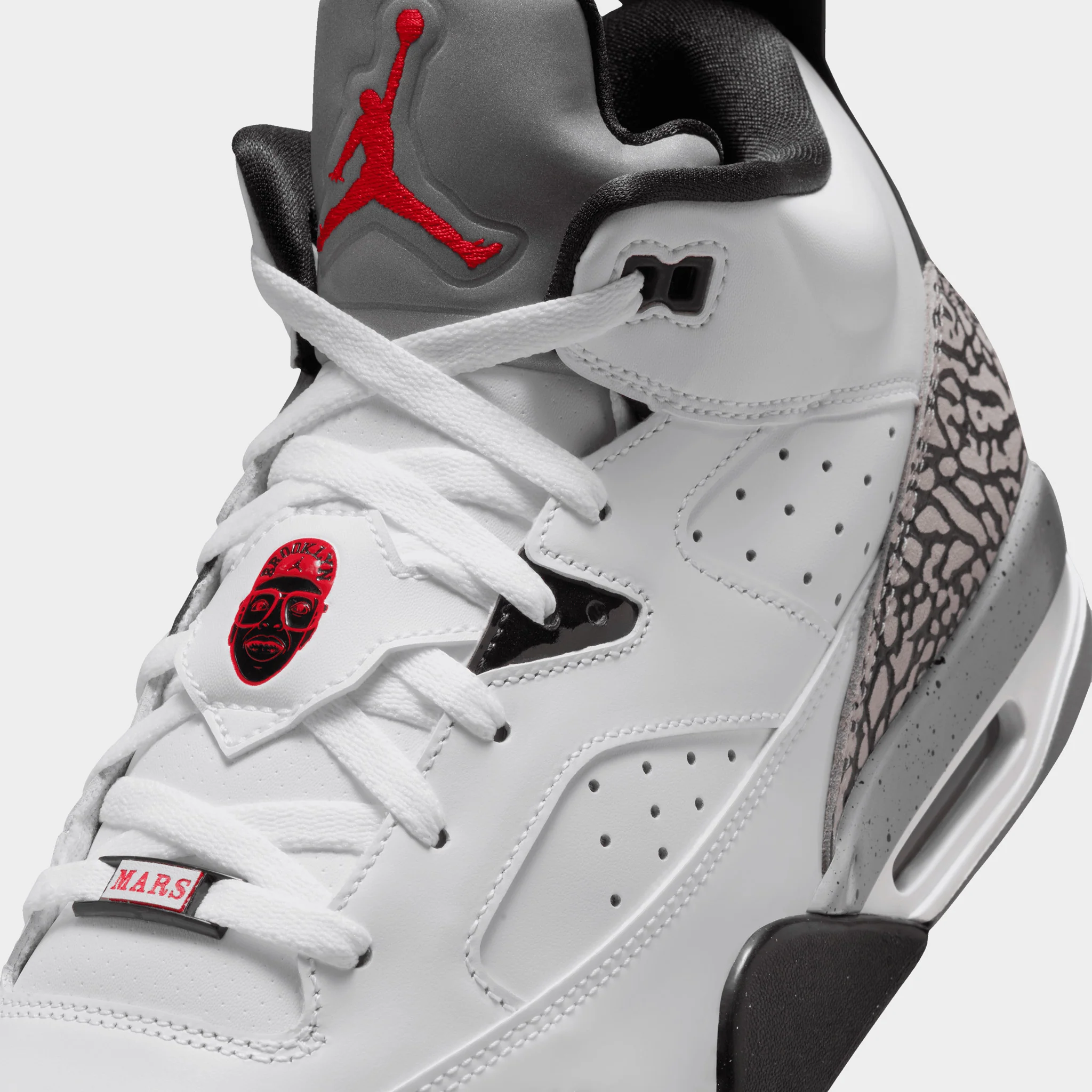 Jordan Son of Mars Low White / Gym Red - Black - Image 3