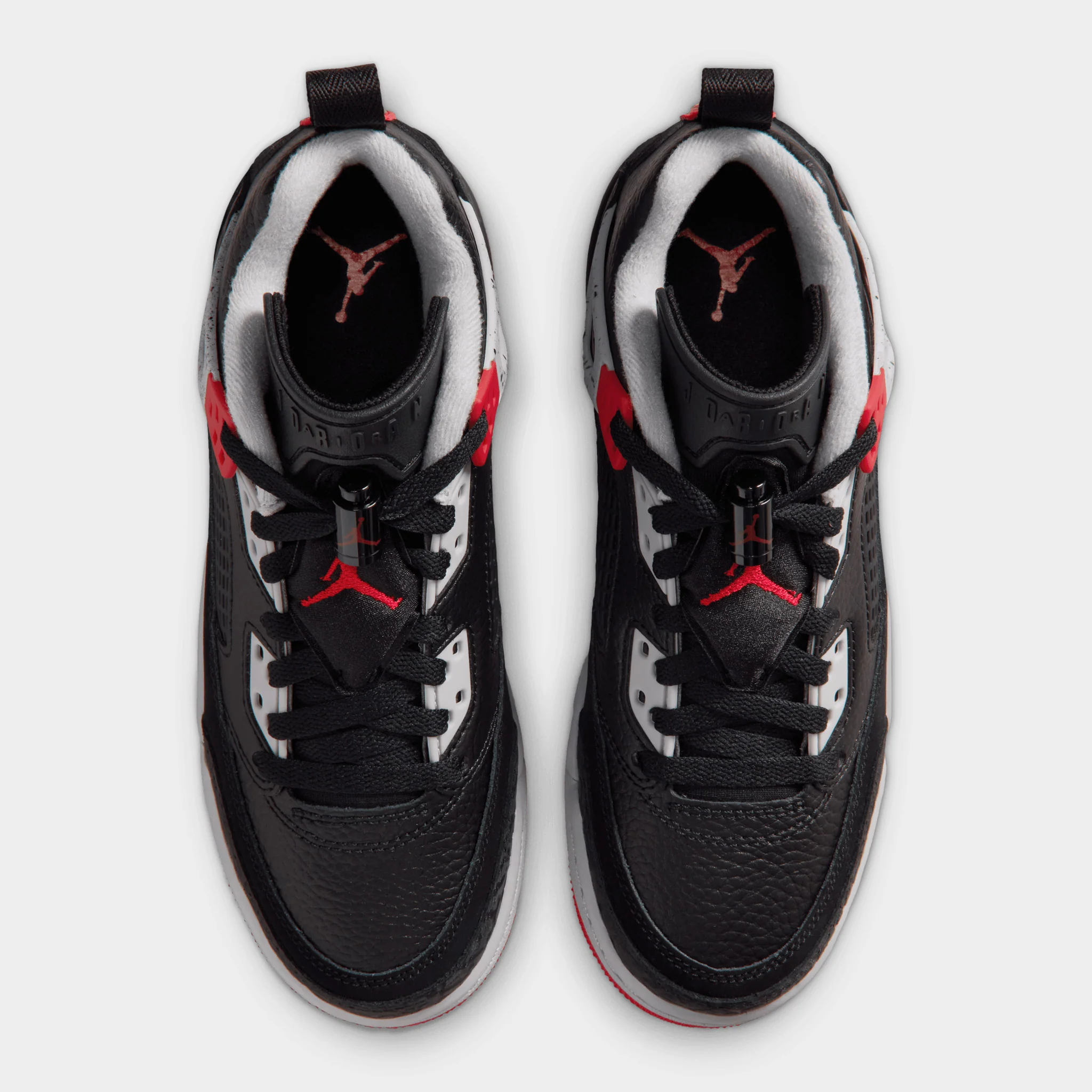 Jordan Spizike Low Black / Gym Red - Wolf Grey - Image 5