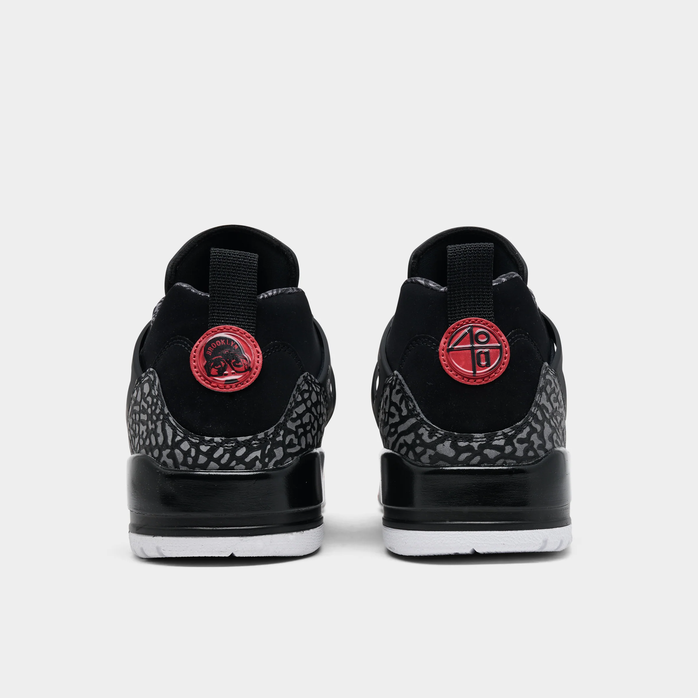 Jordan Spizike Low Black / Varisty Red - Classic Green - Image 4