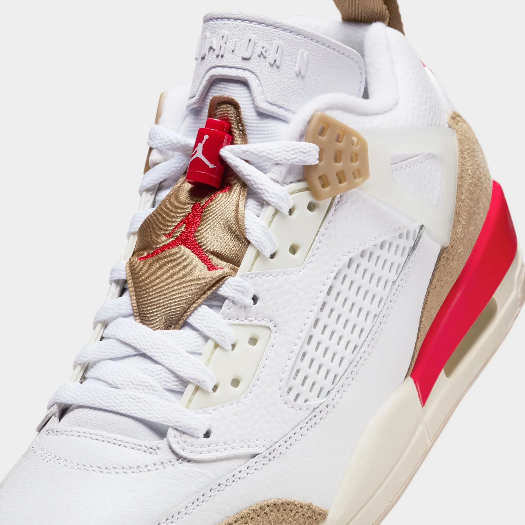 Jordan Spizike Low White / Fire Red - Desert Camo - Image 3