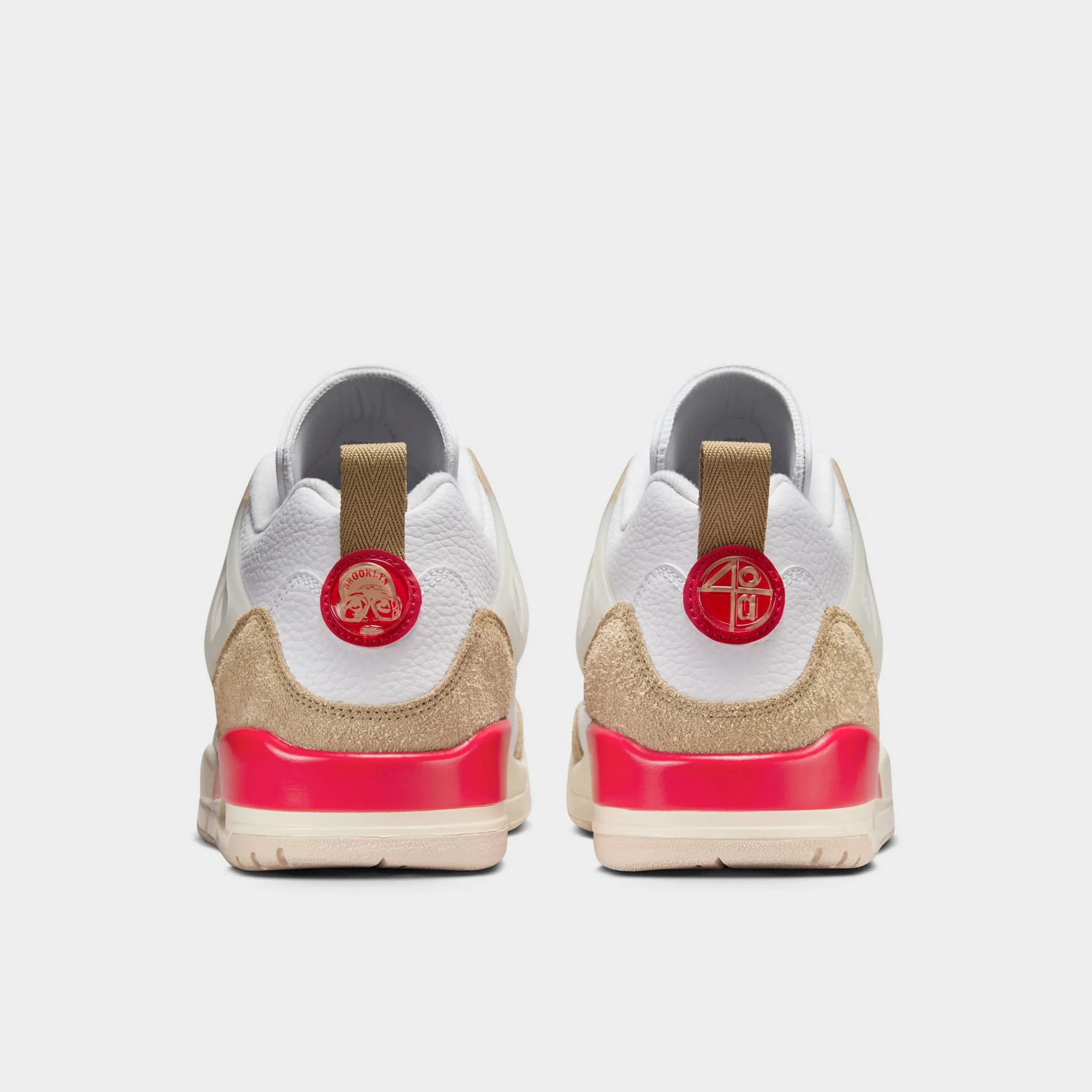 Jordan Spizike Low White / Fire Red - Desert Camo - Image 4