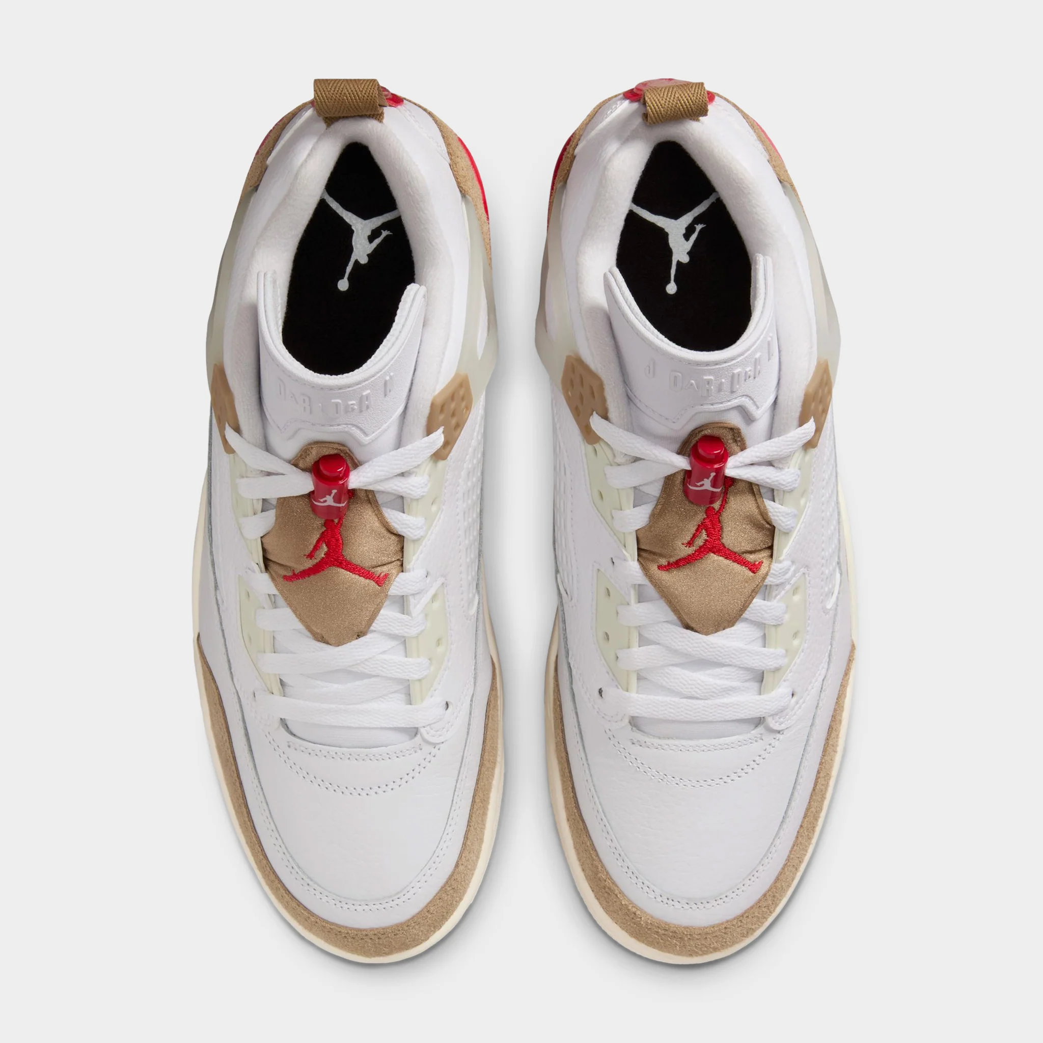Jordan Spizike Low White / Fire Red - Desert Camo - Image 5