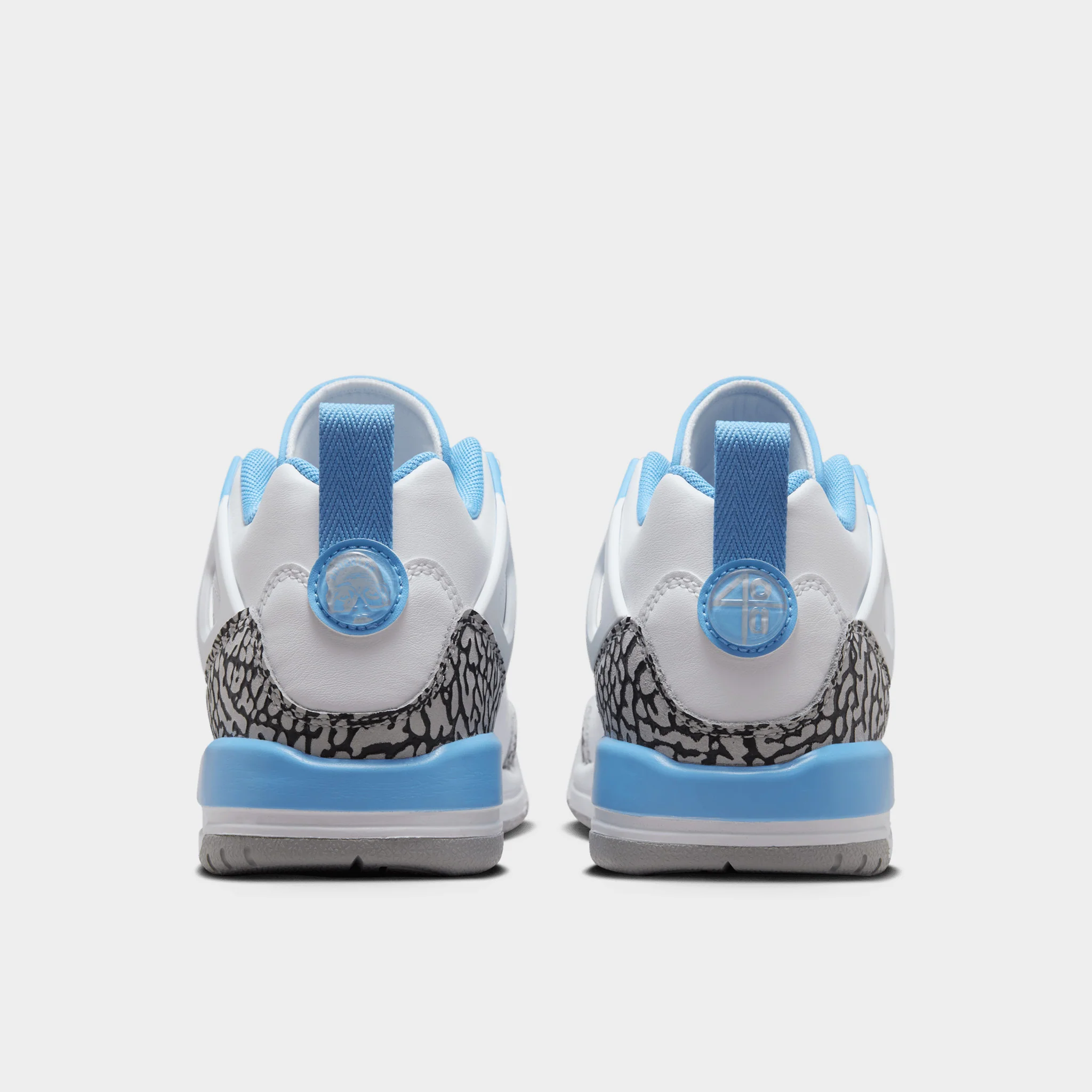 Jordan Spizike Low GS White / University Blue - Wolf Grey - Image 4