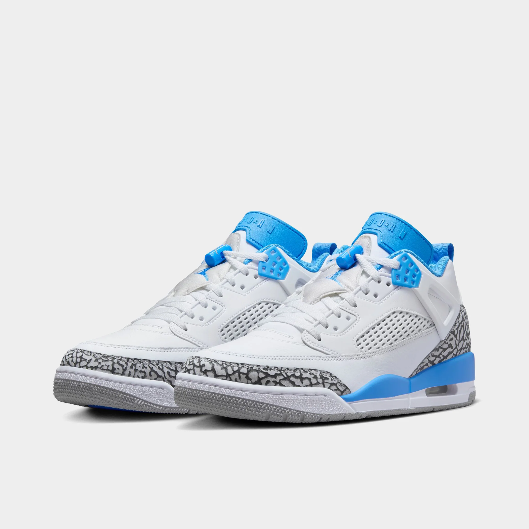 Jordan Spizike Low White / University Blue - Wolf Grey - Image 2