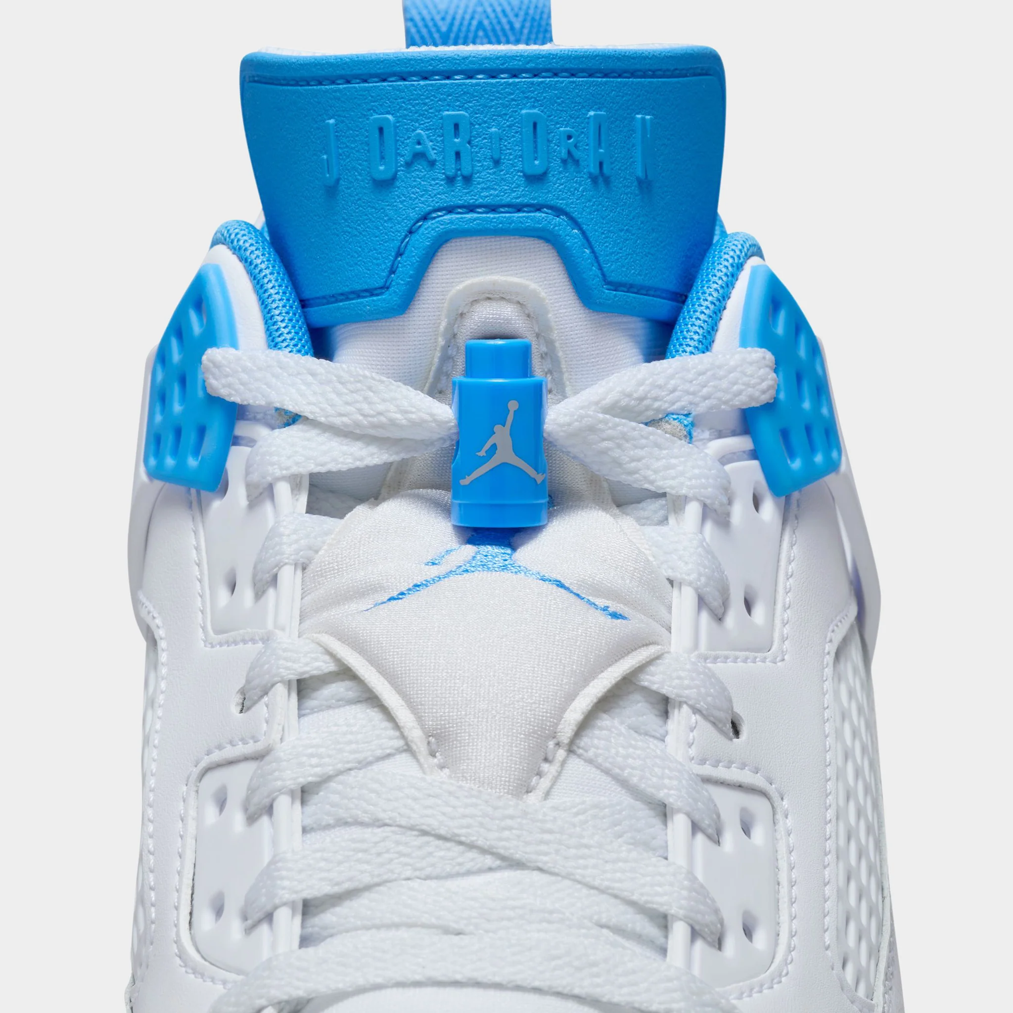 Jordan Spizike Low White / University Blue - Wolf Grey - Image 5