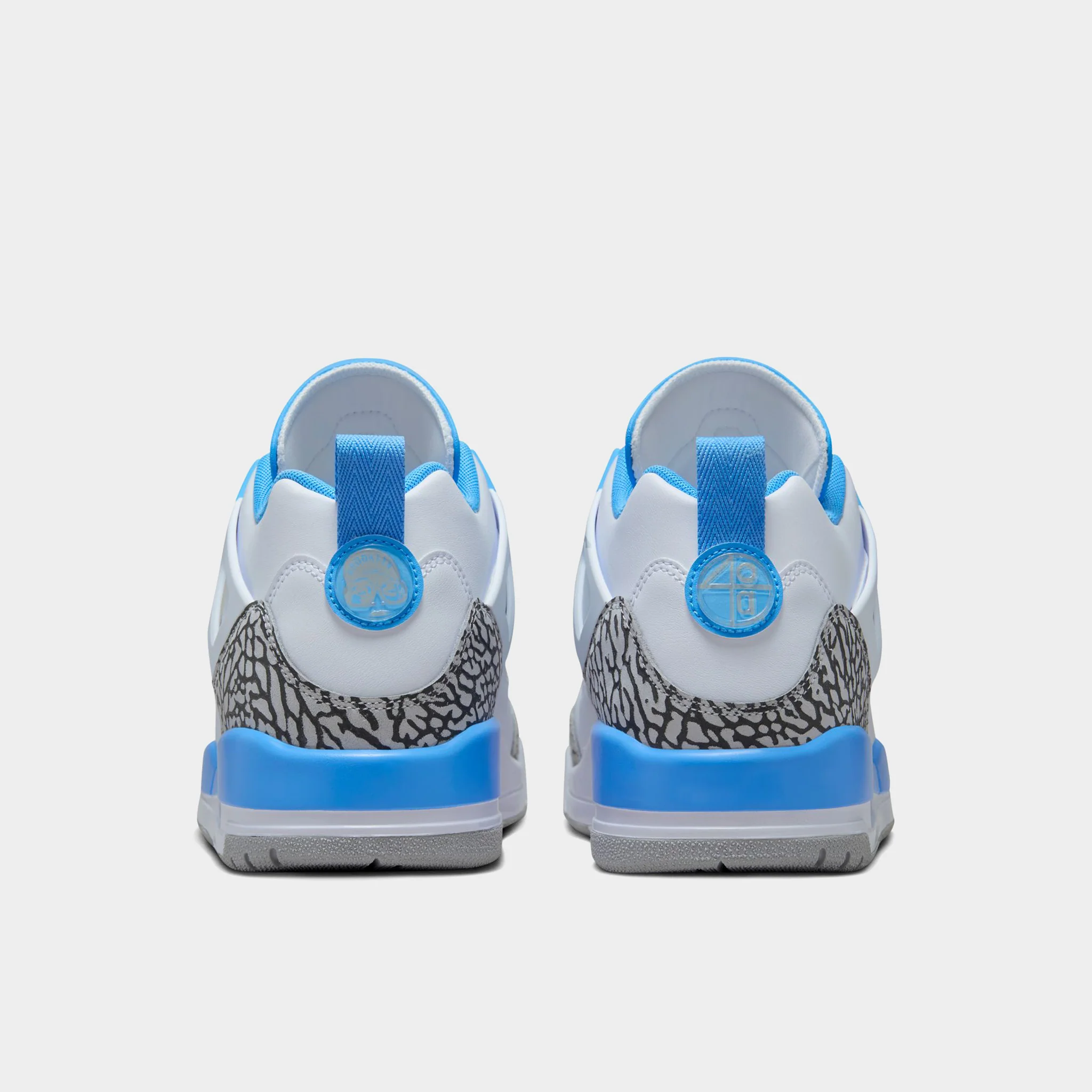 Jordan Spizike Low White / University Blue - Wolf Grey - Image 6