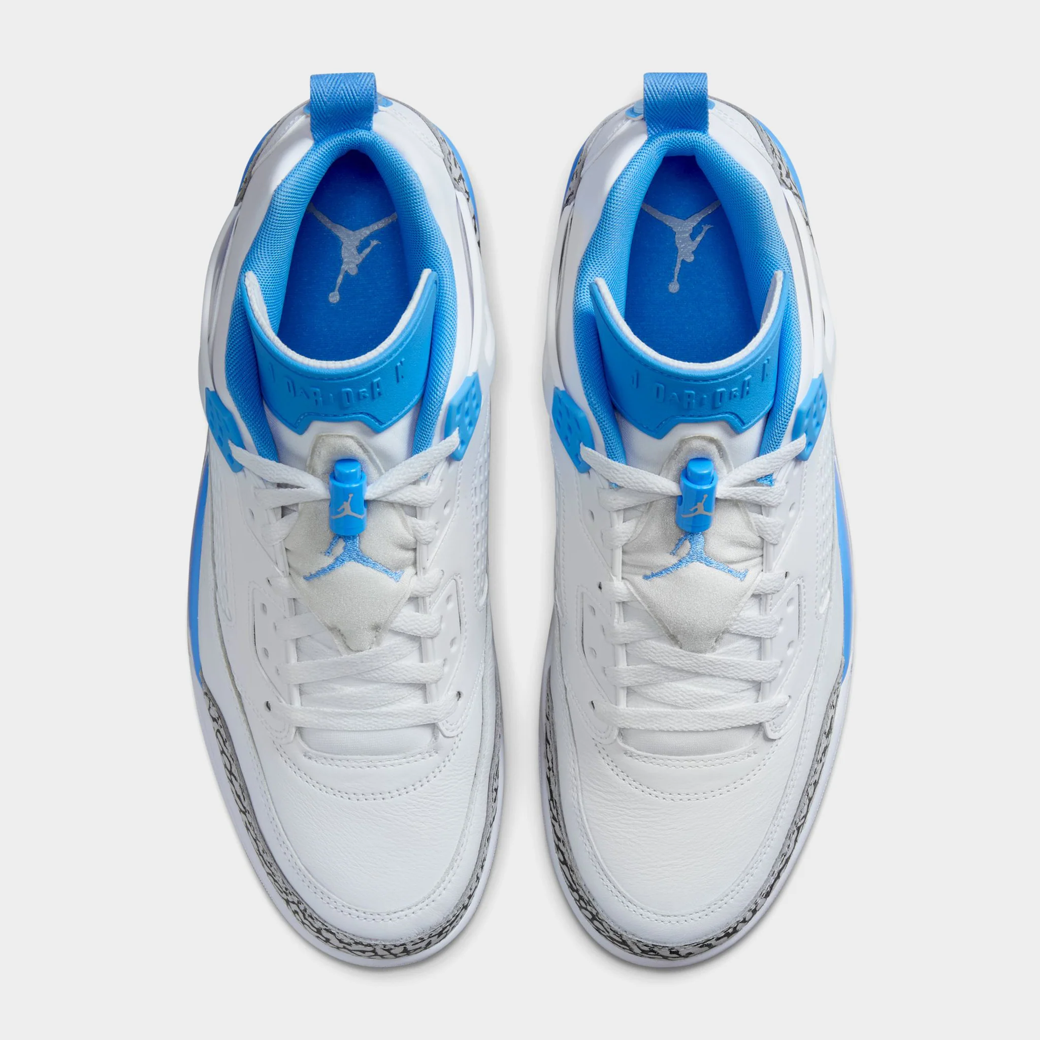 Jordan Spizike Low White / University Blue - Wolf Grey - Image 7