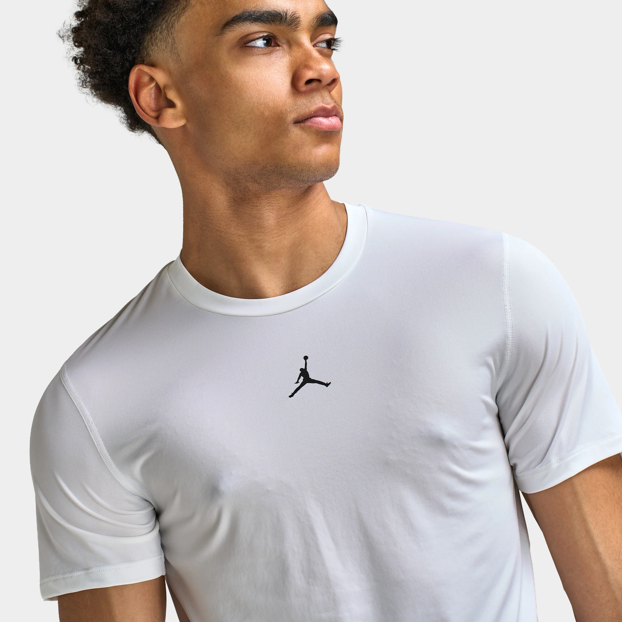 Jordan Sport Dri-FIT Base Layer Top / White - Image 3