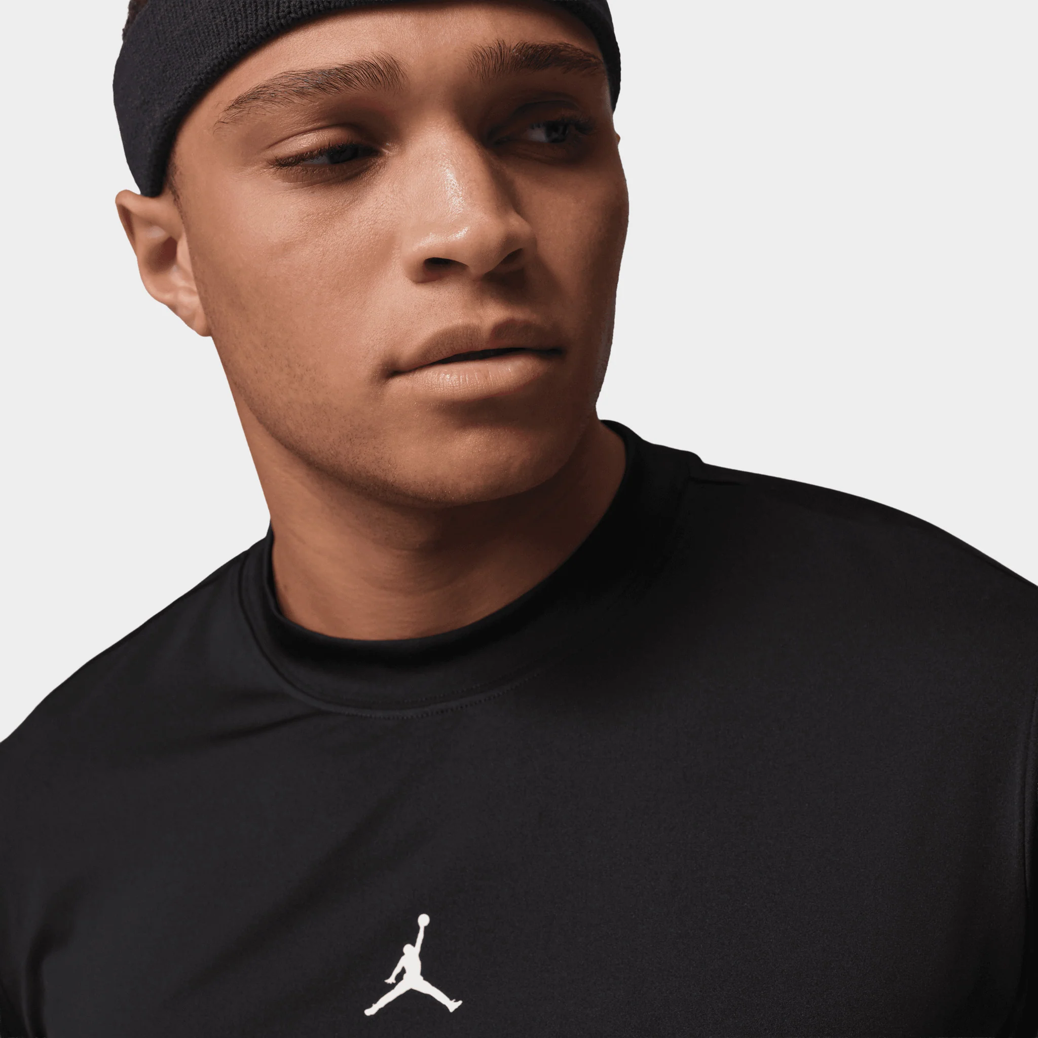 Jordan Sport Essentials Men's Dri-FIT Short-Sleeve Top / Black - Image 3