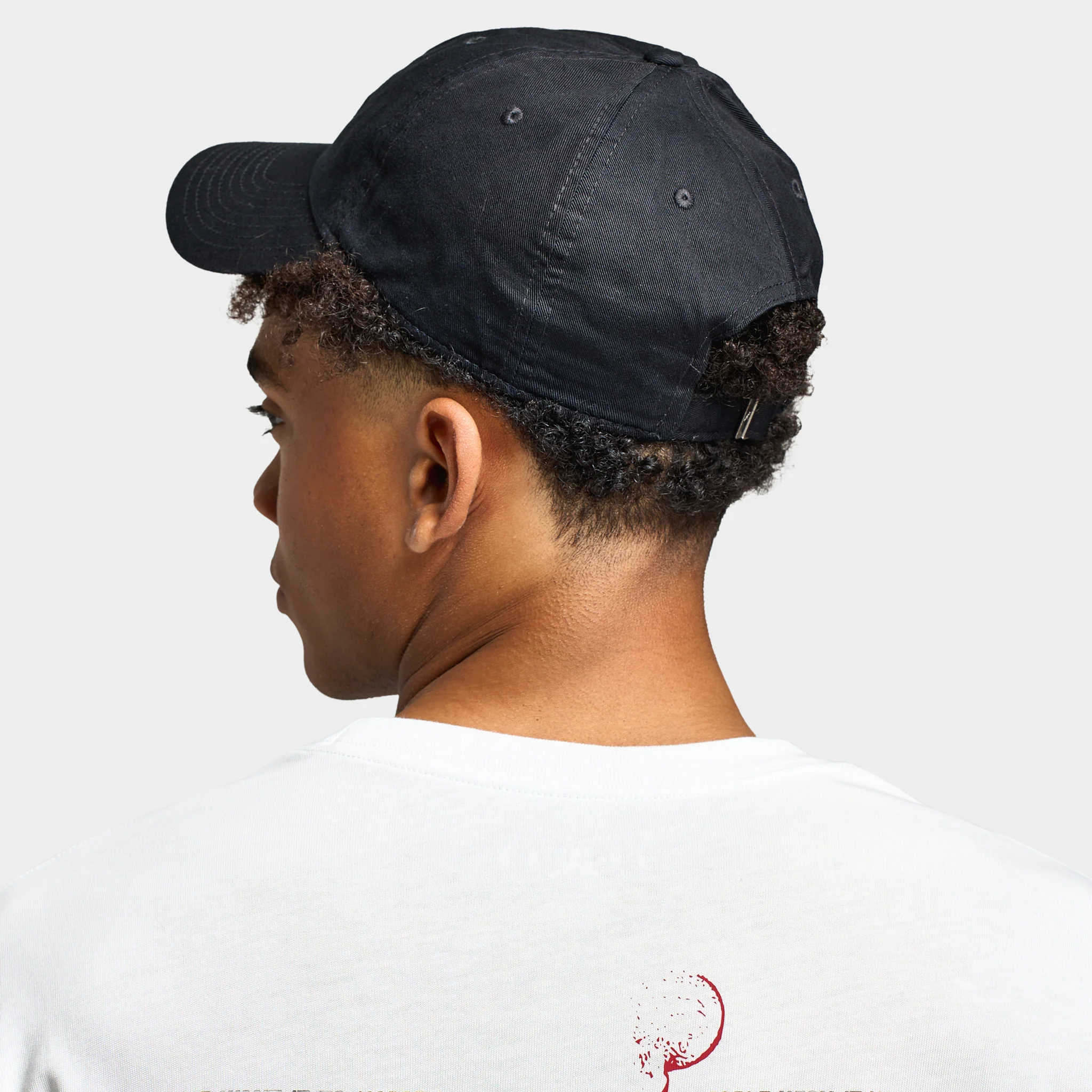 Jordan Stacked Club Cap Black / White - Image 2