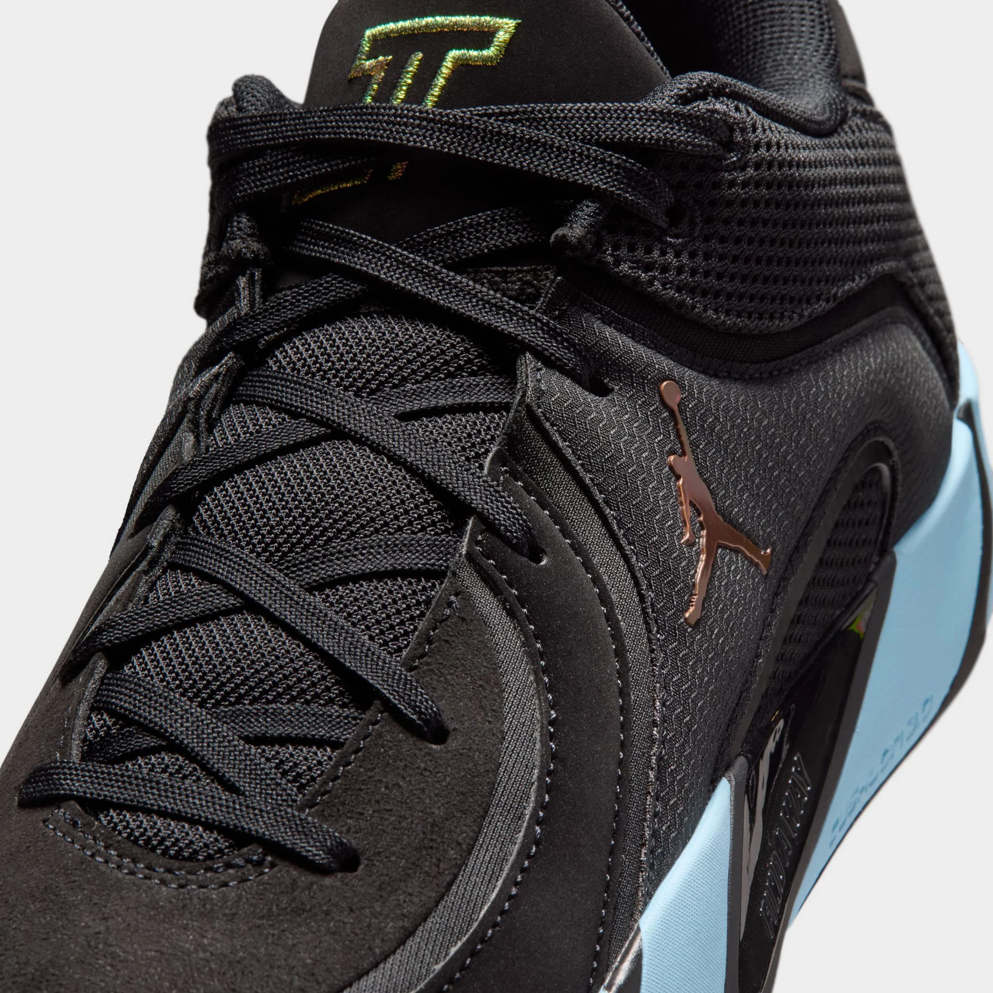 Jordan Tatum 4 Black / Ice Blue - Image 3