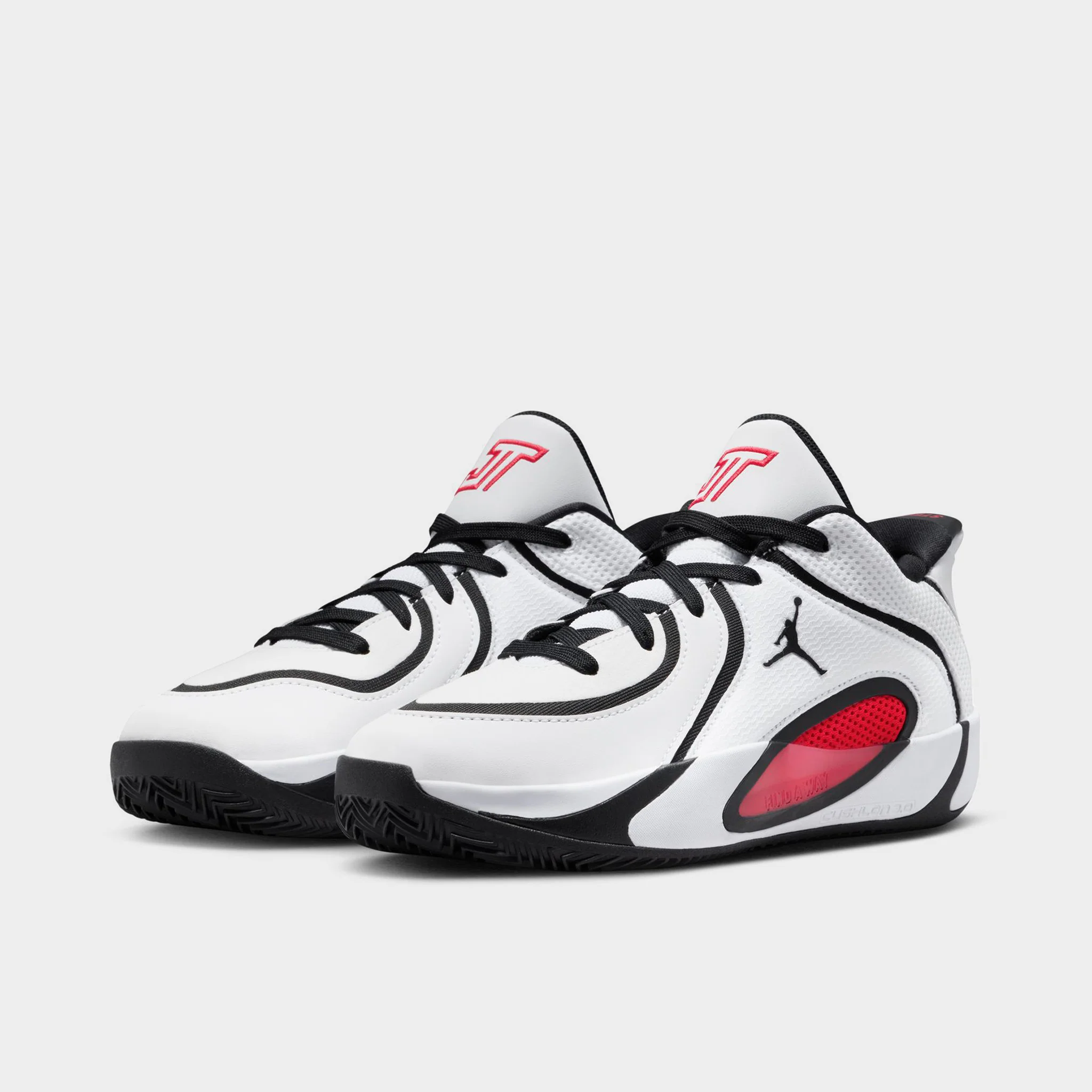 Jordan Tatum 4 GS White / University Red - Black - Image 2