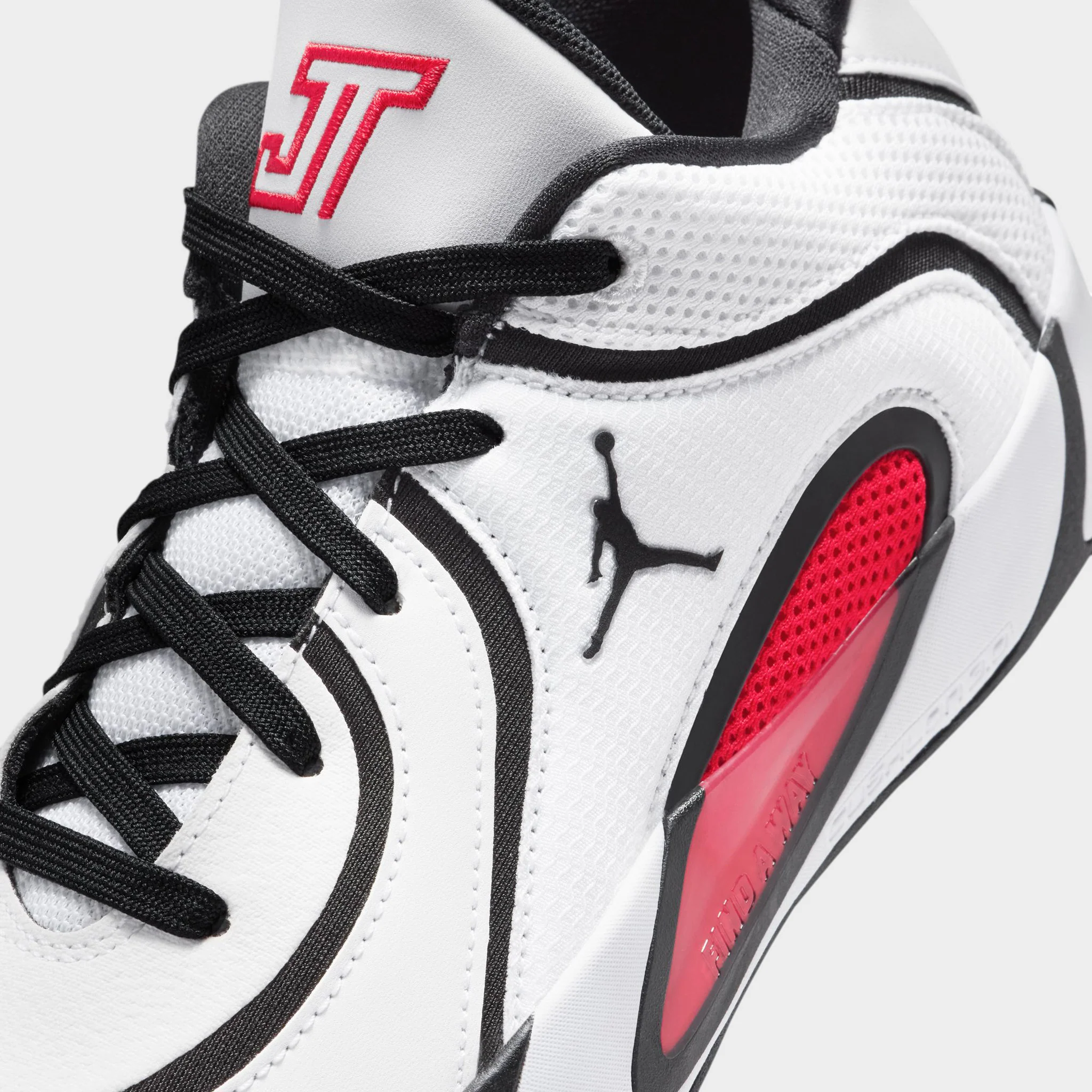 Jordan Tatum 4 GS White / University Red - Black - Image 3