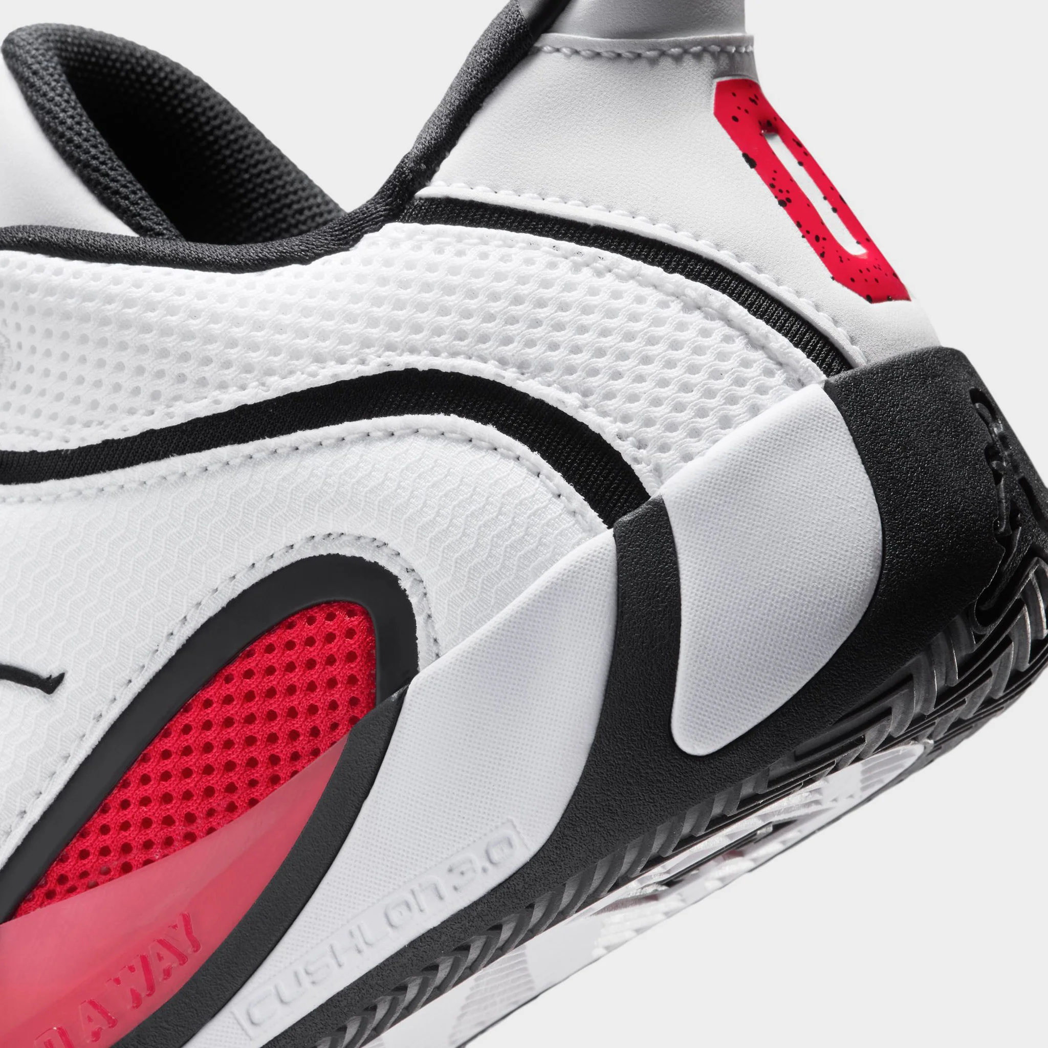 Jordan Tatum 4 GS White / University Red - Black - Image 4