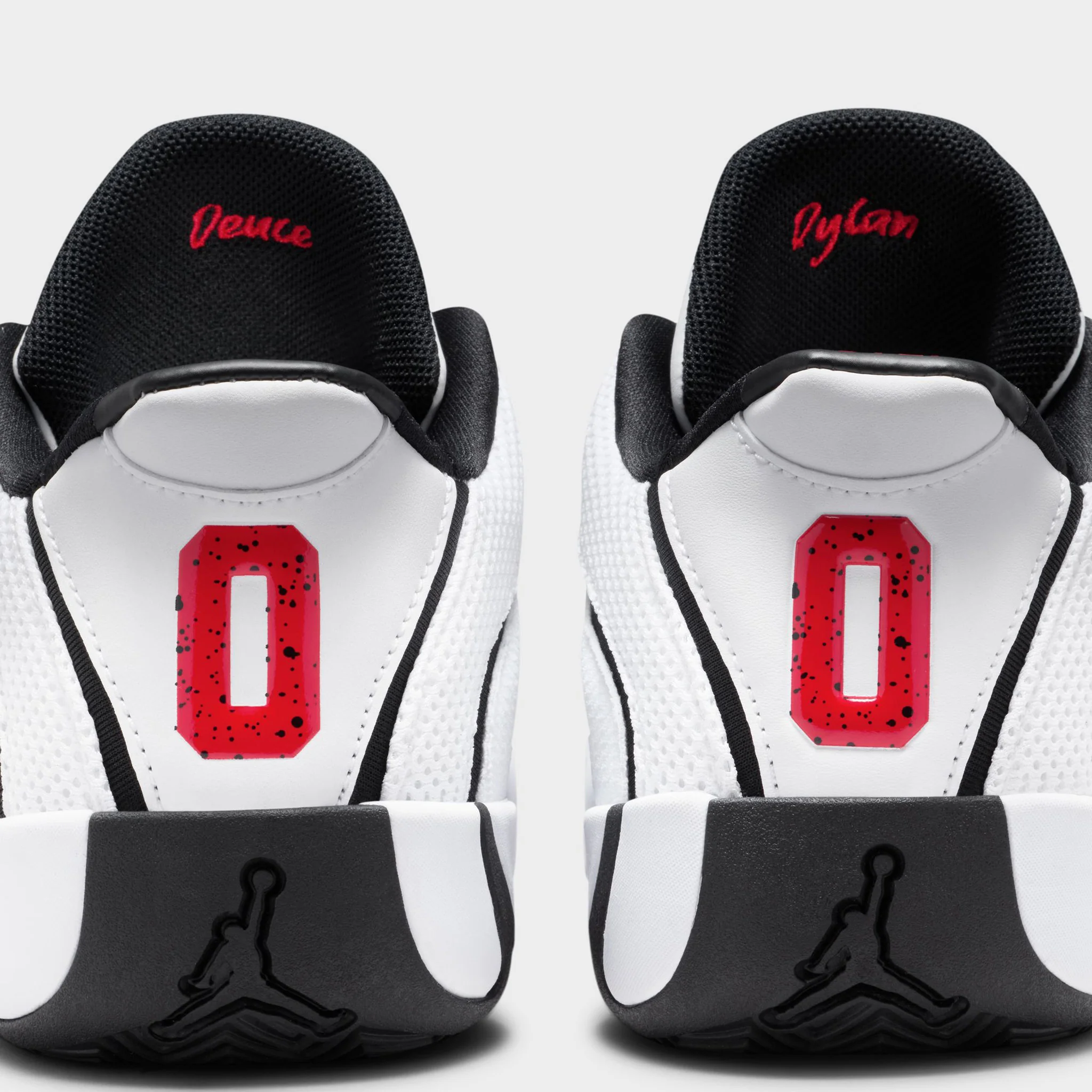 Jordan Tatum 4 GS White / University Red - Black - Image 5