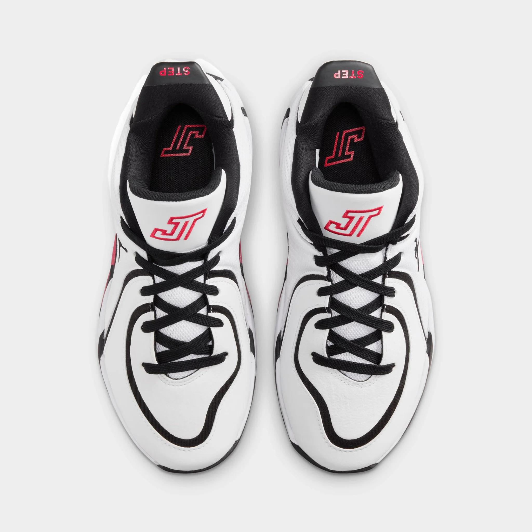 Jordan Tatum 4 GS White / University Red - Black - Image 8