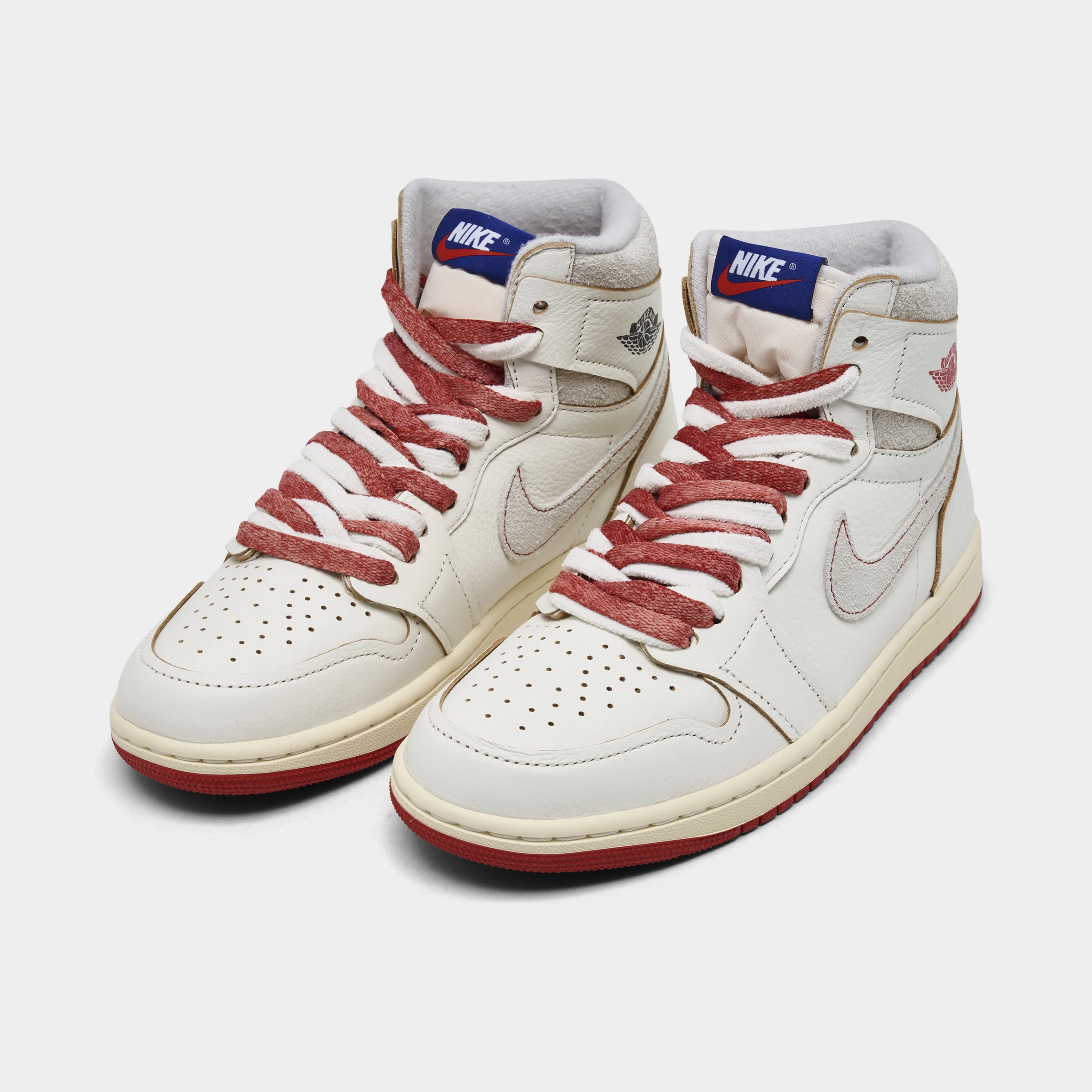 Jordan Women's 1 High OG Sail / Cinnabar - Light Bone - Image 2