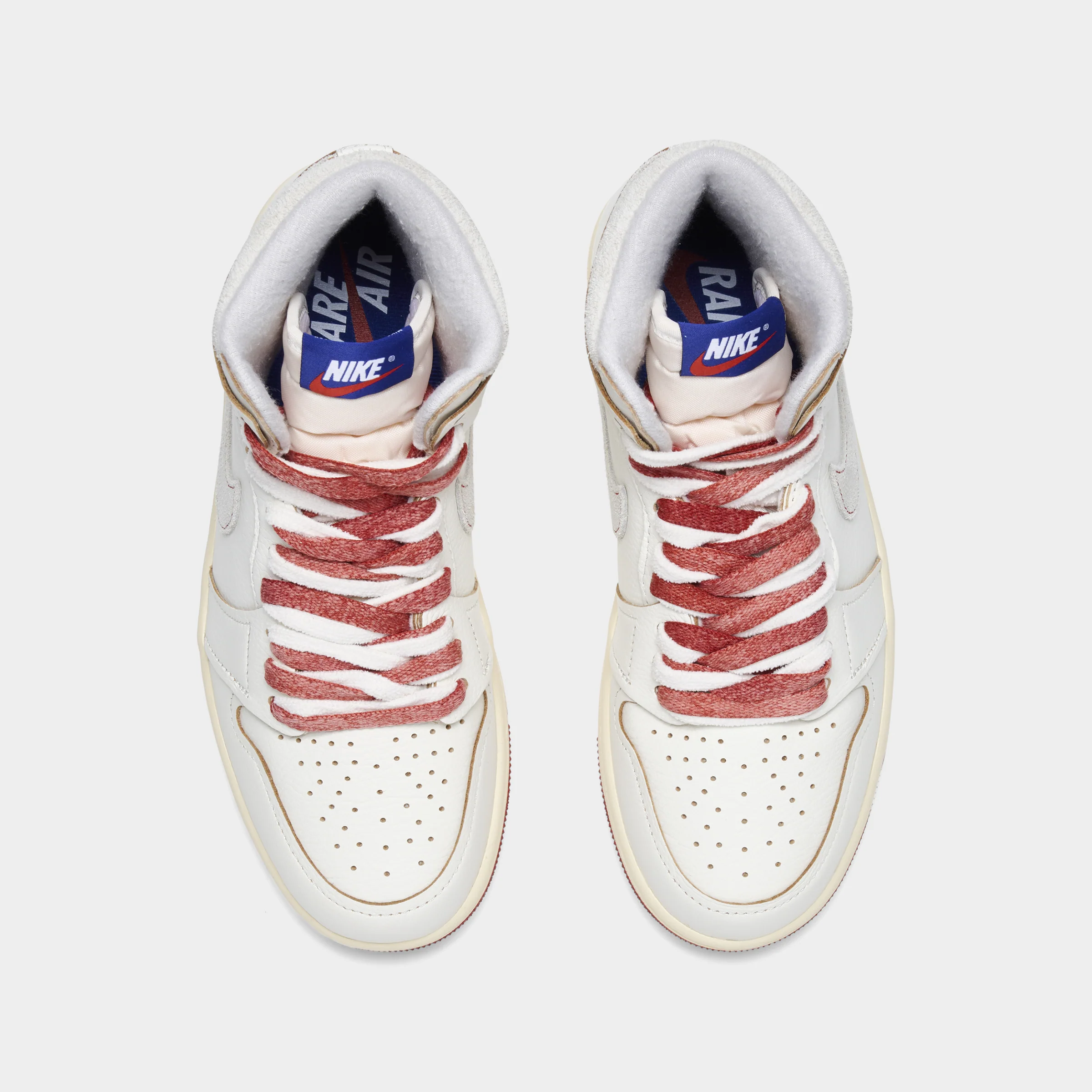 Jordan Women's 1 High OG Sail / Cinnabar - Light Bone - Image 5