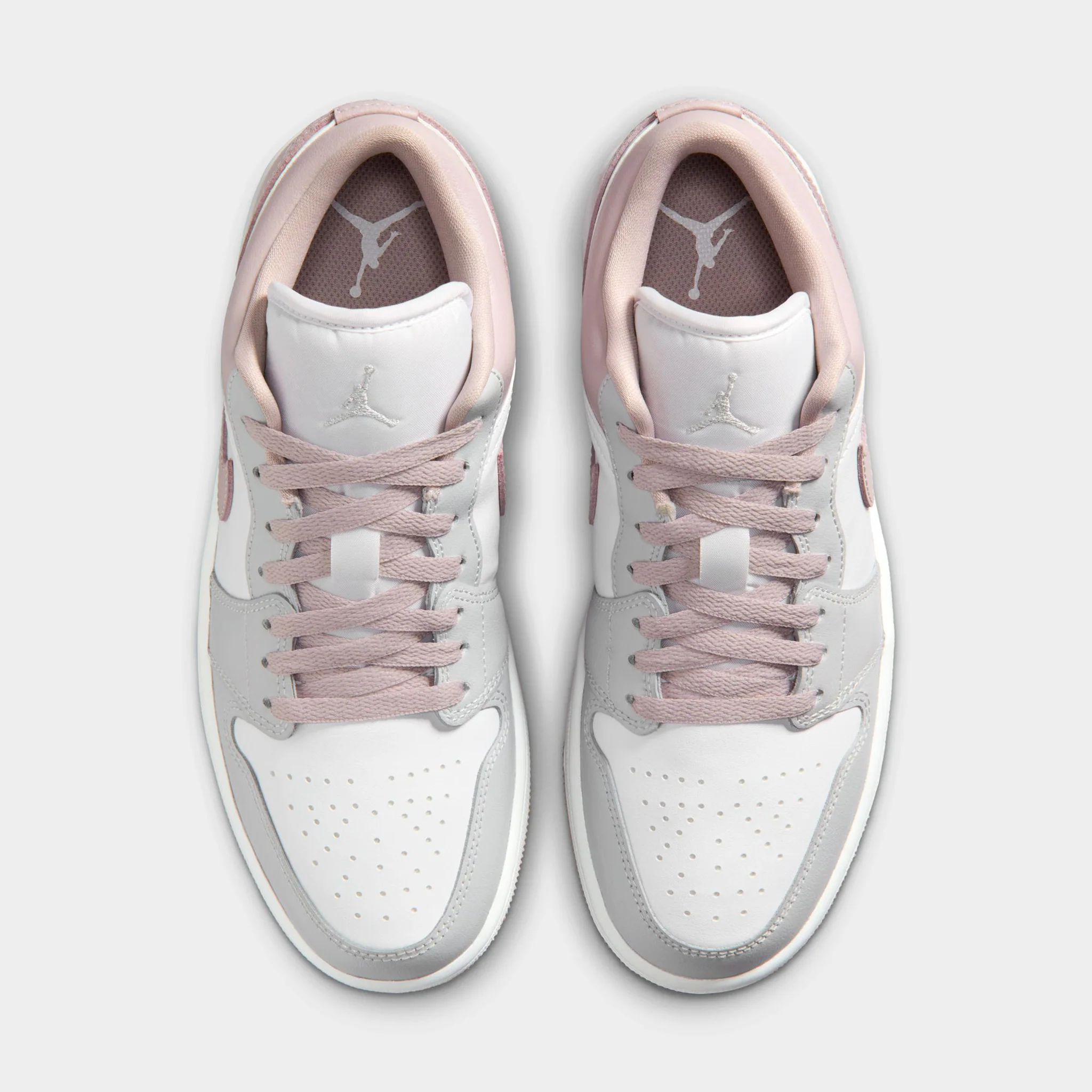 Jordan Women's 1 Low Particle Rose / Neutral Grey - White - Image 7