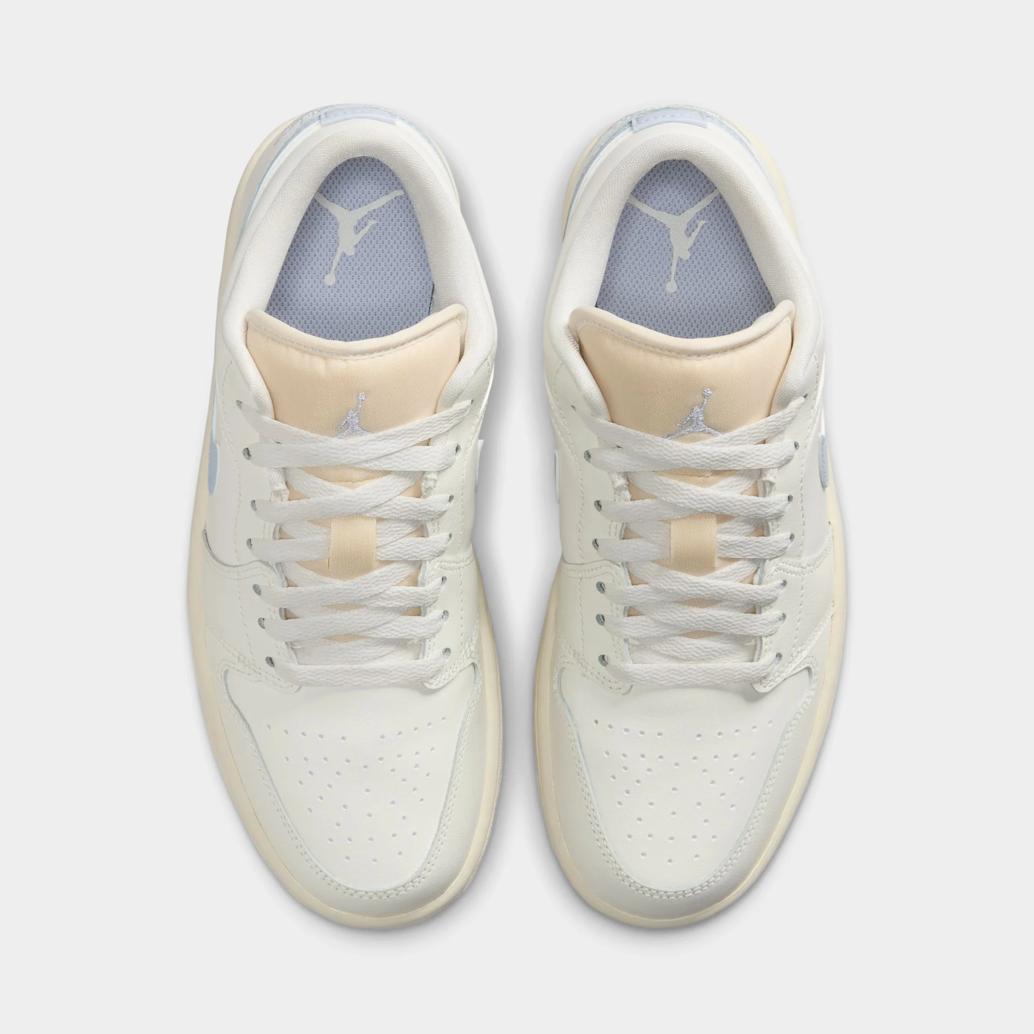 Jordan Women's 1 Low Sail / Ghost - Coconut Milk - Image 6