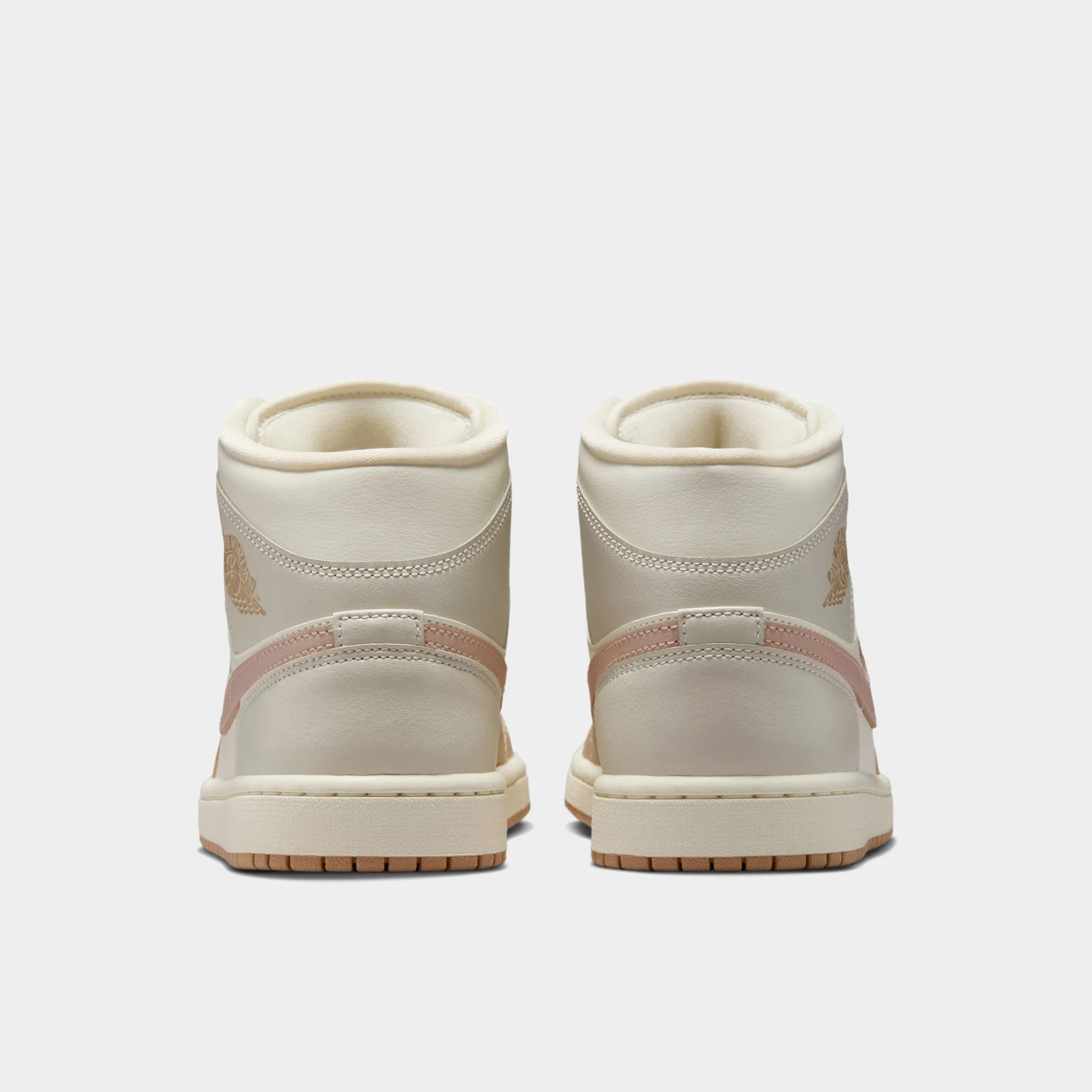 Jordan Women's 1 Mid Ale Ivory / Light Orewood Brown - Hemp - Image 4