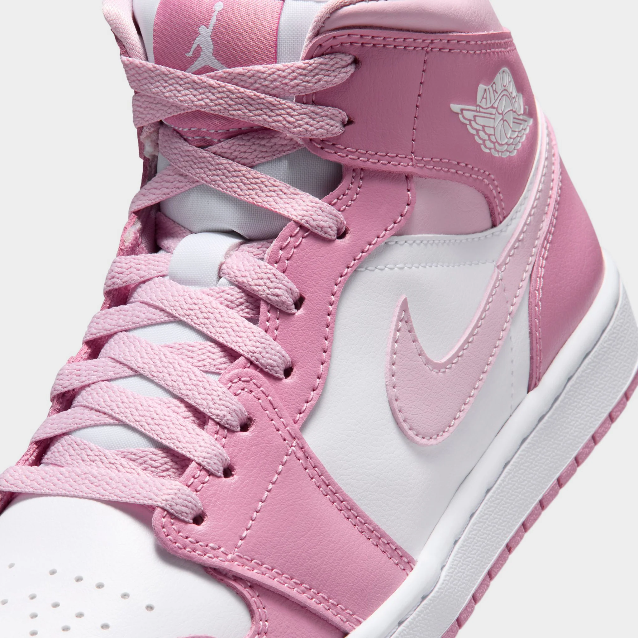Jordan Women's 1 Mid Elemental Pink / Sail - Iced Carmine - Image 3