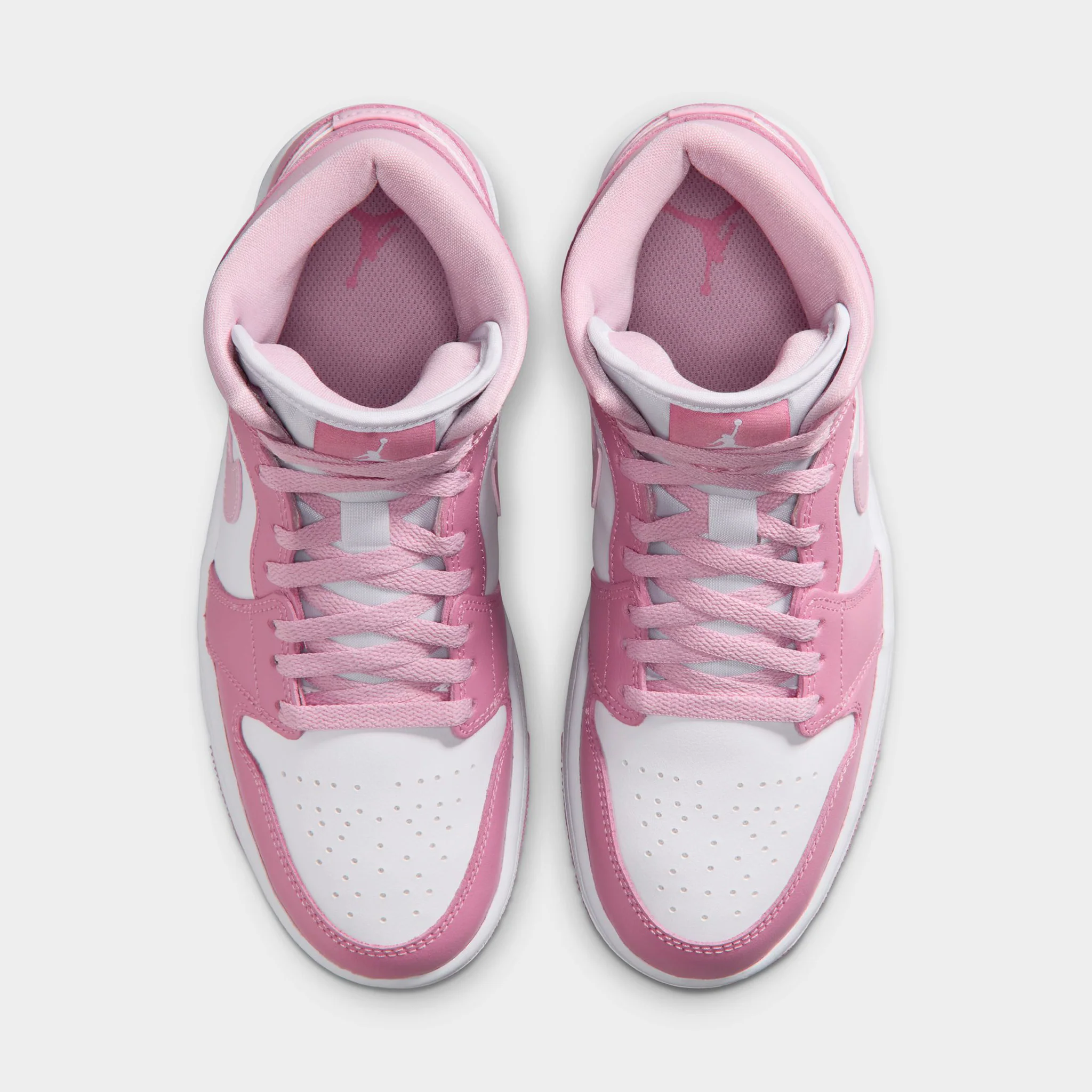 Jordan Women's 1 Mid Elemental Pink / Sail - Iced Carmine - Image 6