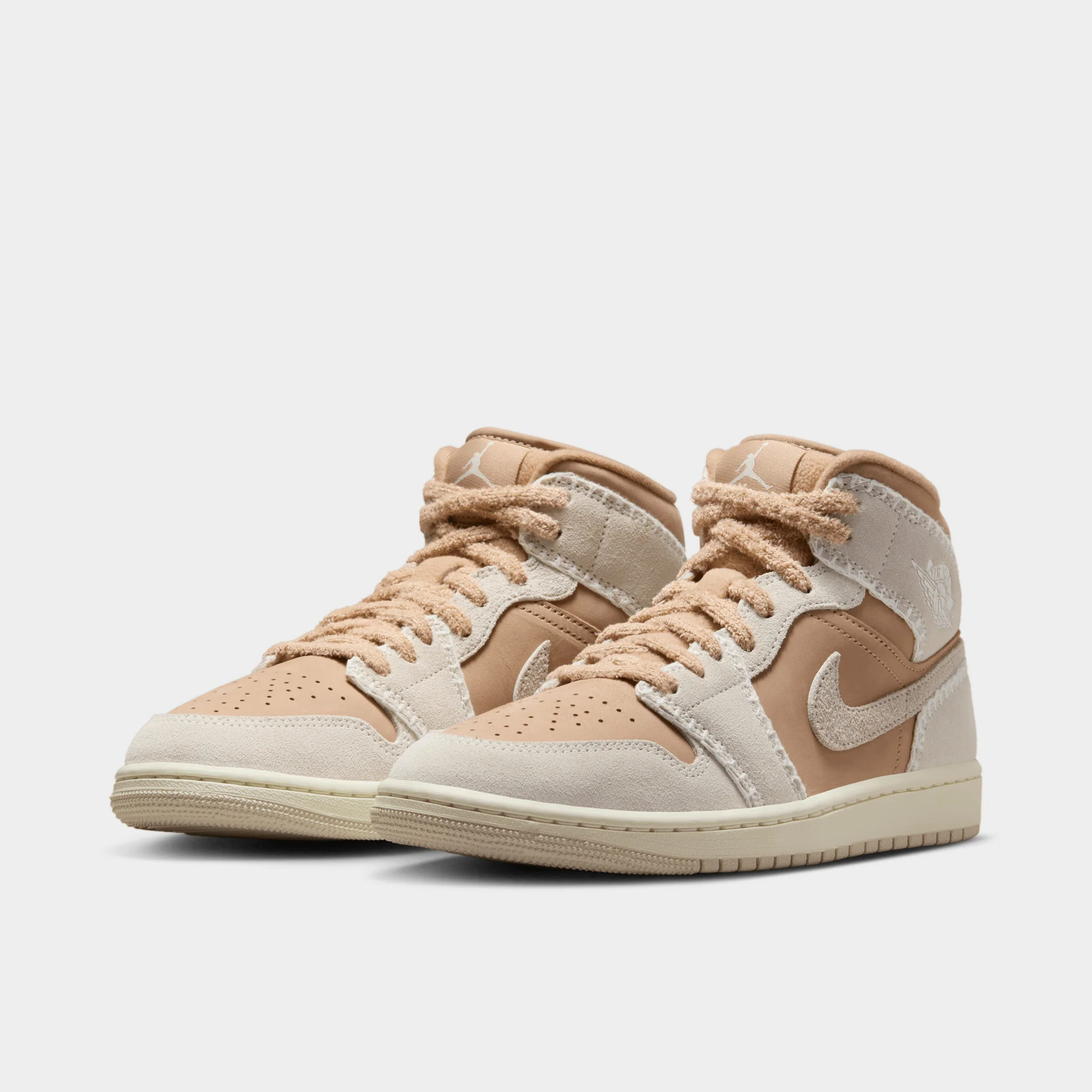 Jordan Women's 1 Mid SE Hemp / Light Orewood Brown - Sail - Image 2