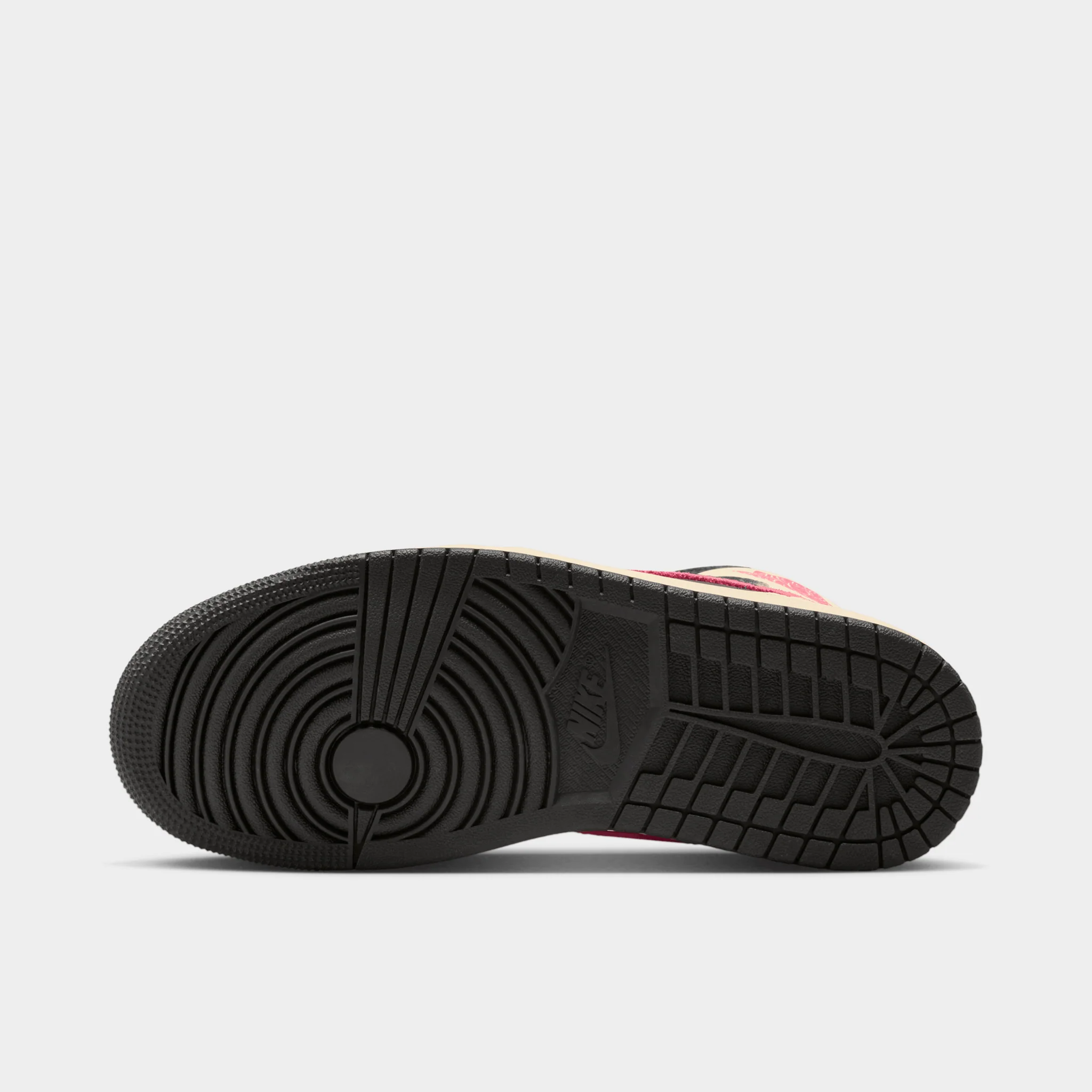 Jordan Women's 1 Mid SE Pale Ivory / Racer Pink - Black - Image 6