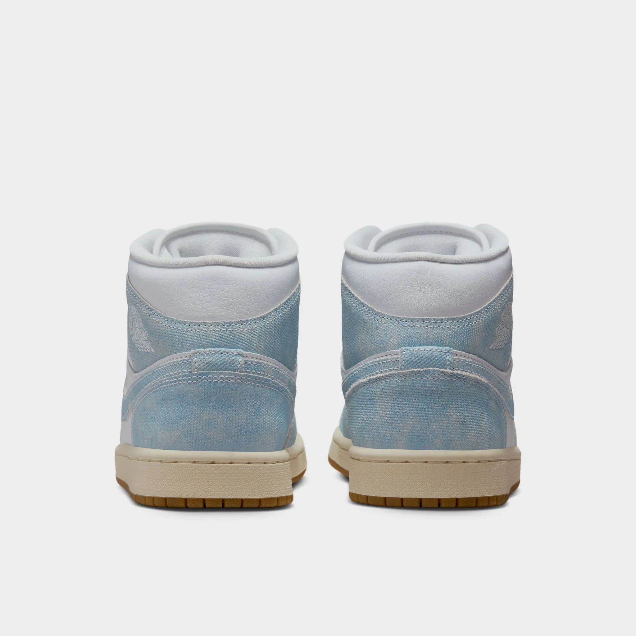 Jordan Women's 1 Mid SE White / Worn Blue - Sail - Image 4
