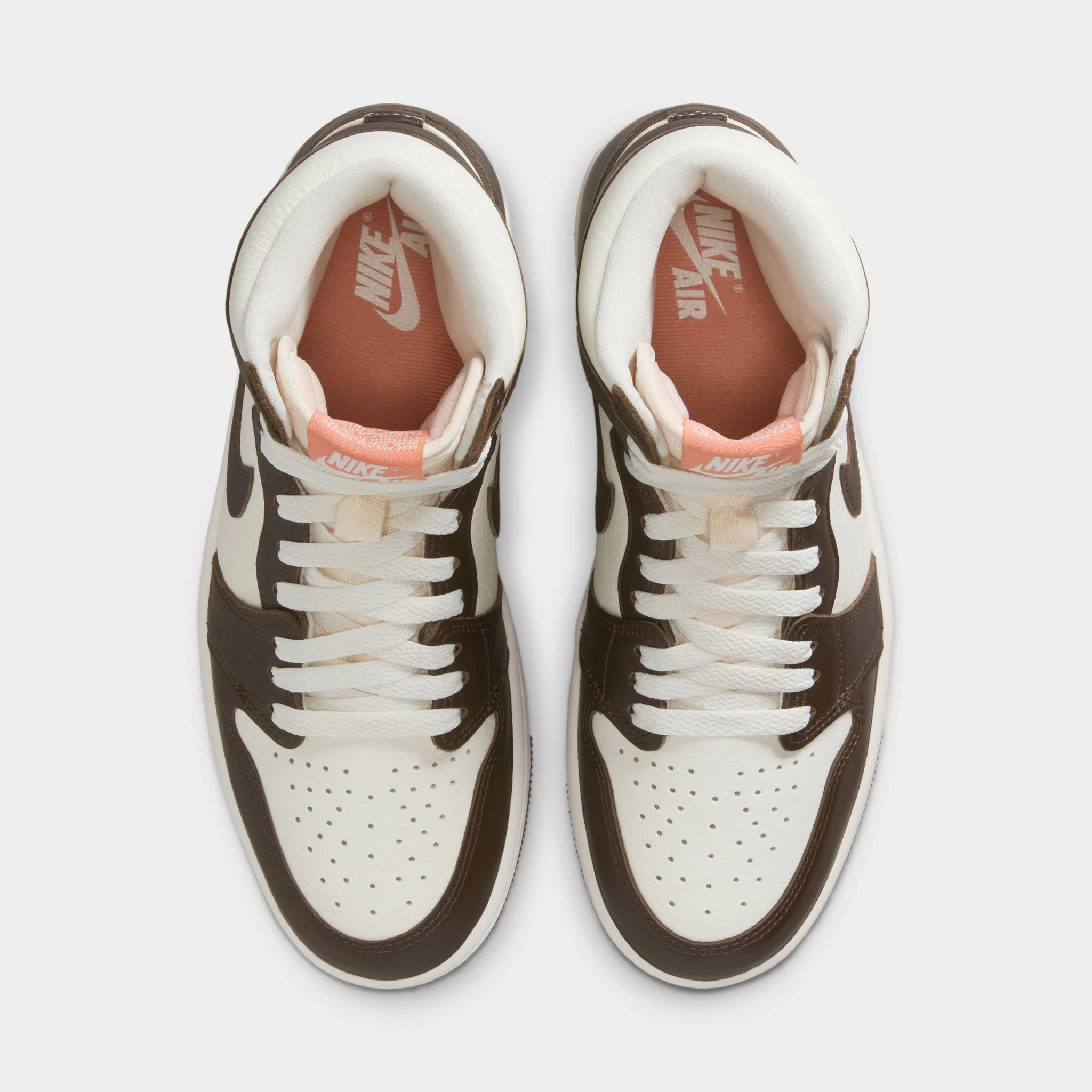 Jordan Women's 1  Retro High OG Baroque Brown / Sail - Light Madder Root - Image 5