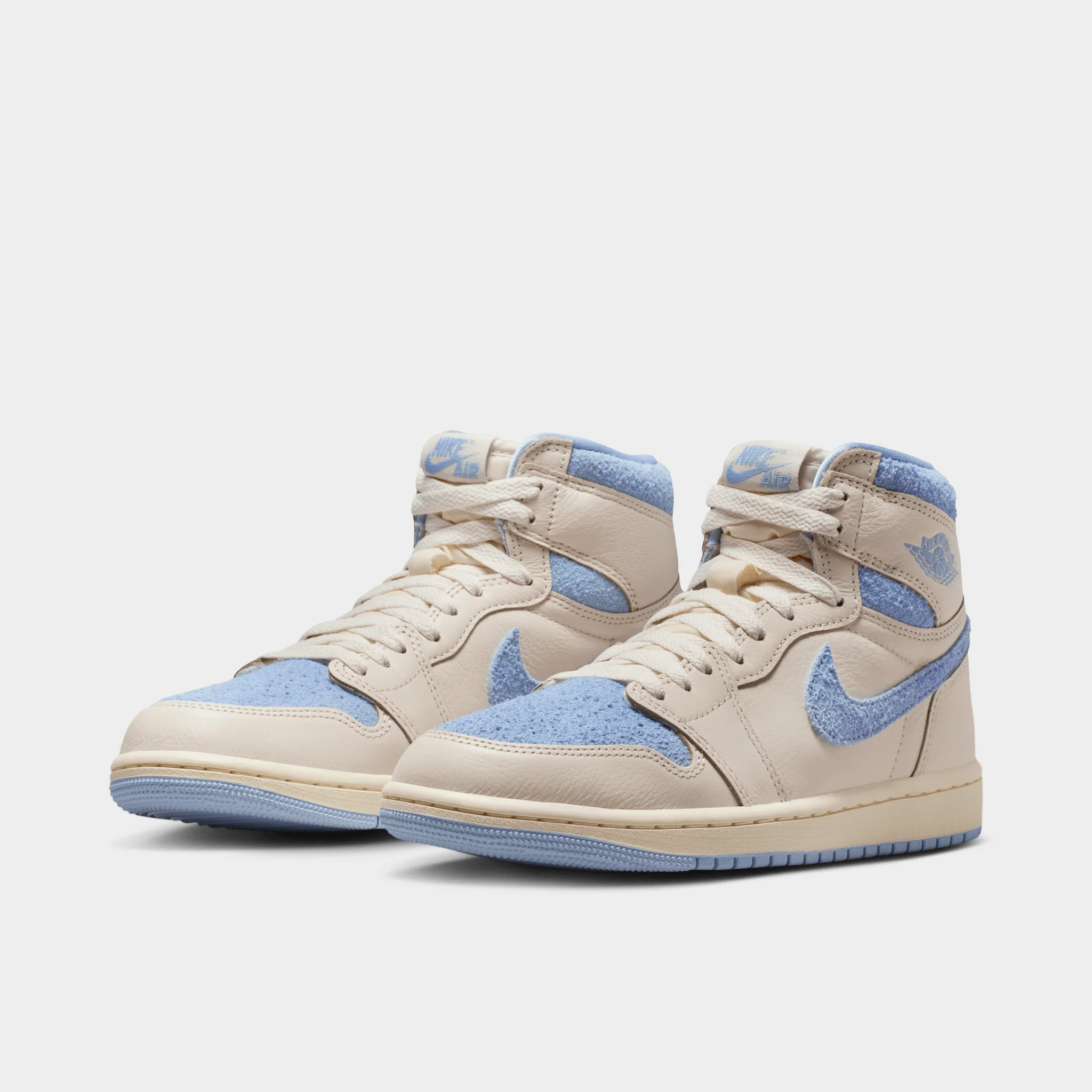 Jordan Women's 1 Retro High OG Pale Ivory / Psychic Blue - Coconut Milk - Image 2