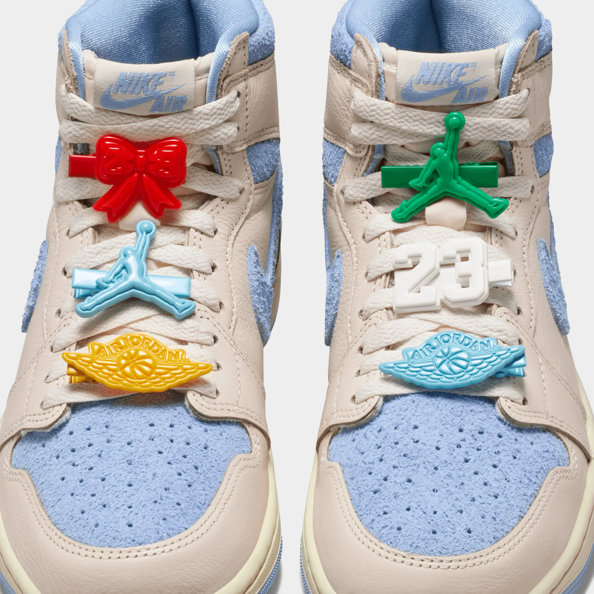 Jordan Women's 1 Retro High OG Pale Ivory / Psychic Blue - Coconut Milk - Image 4