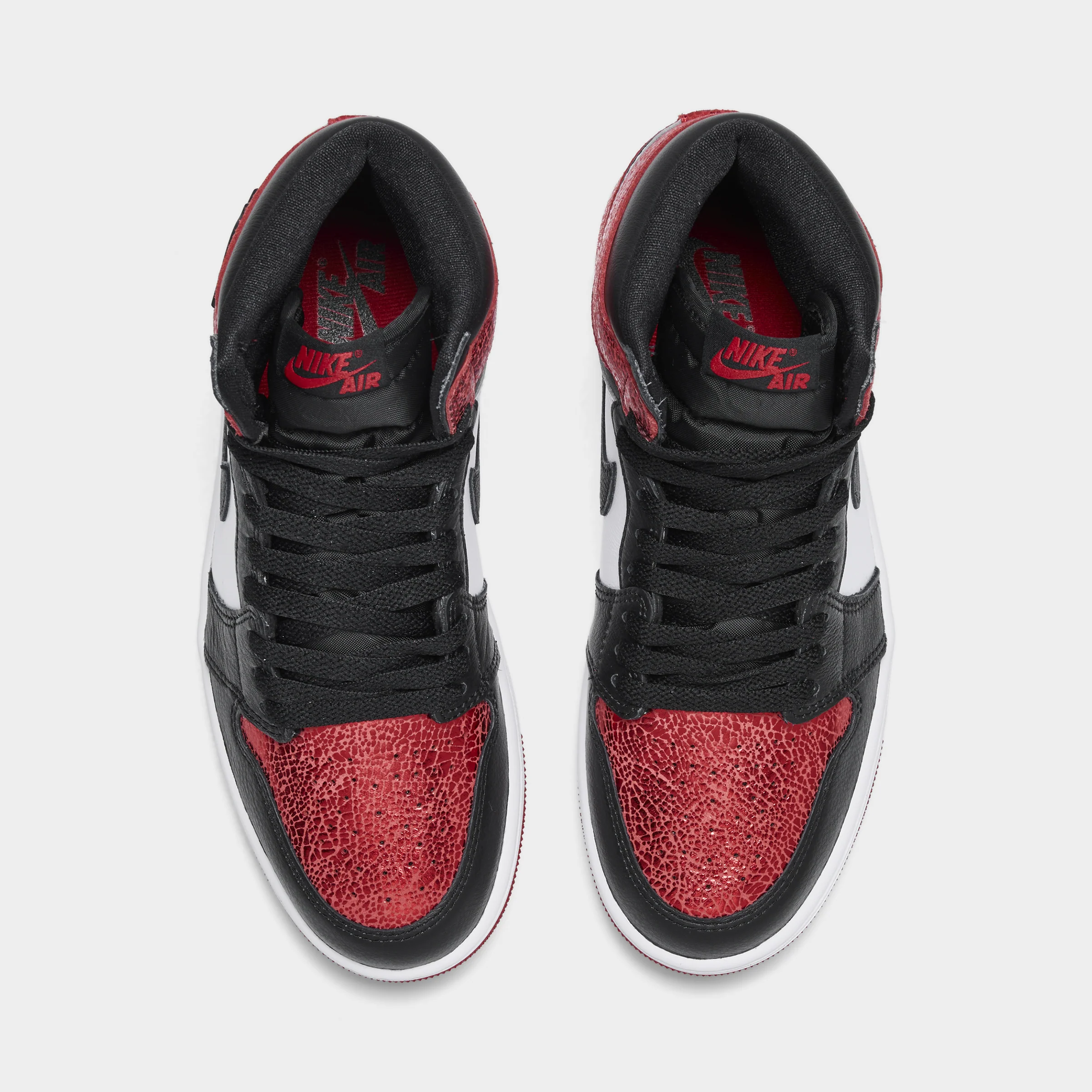 Jordan Women's 1 Retro High OG Varsity Red / Black - White - Image 5