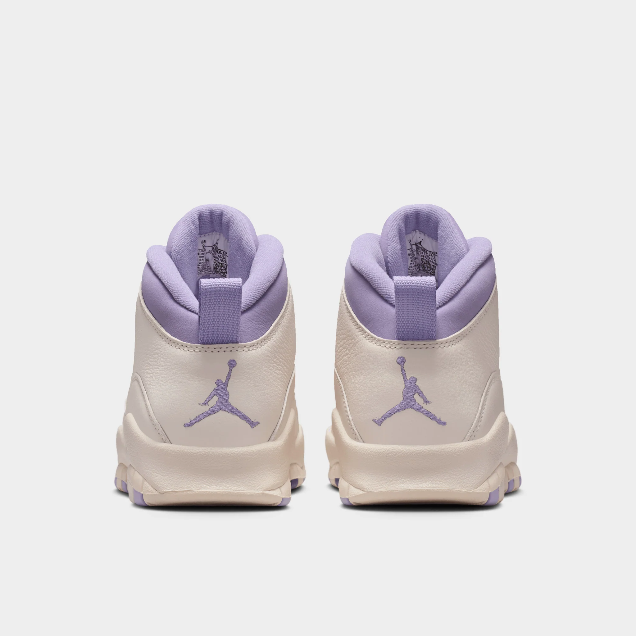 Jordan Women's 10 Retro Chalk / Hydrangeas - Wild Grape - Image 4