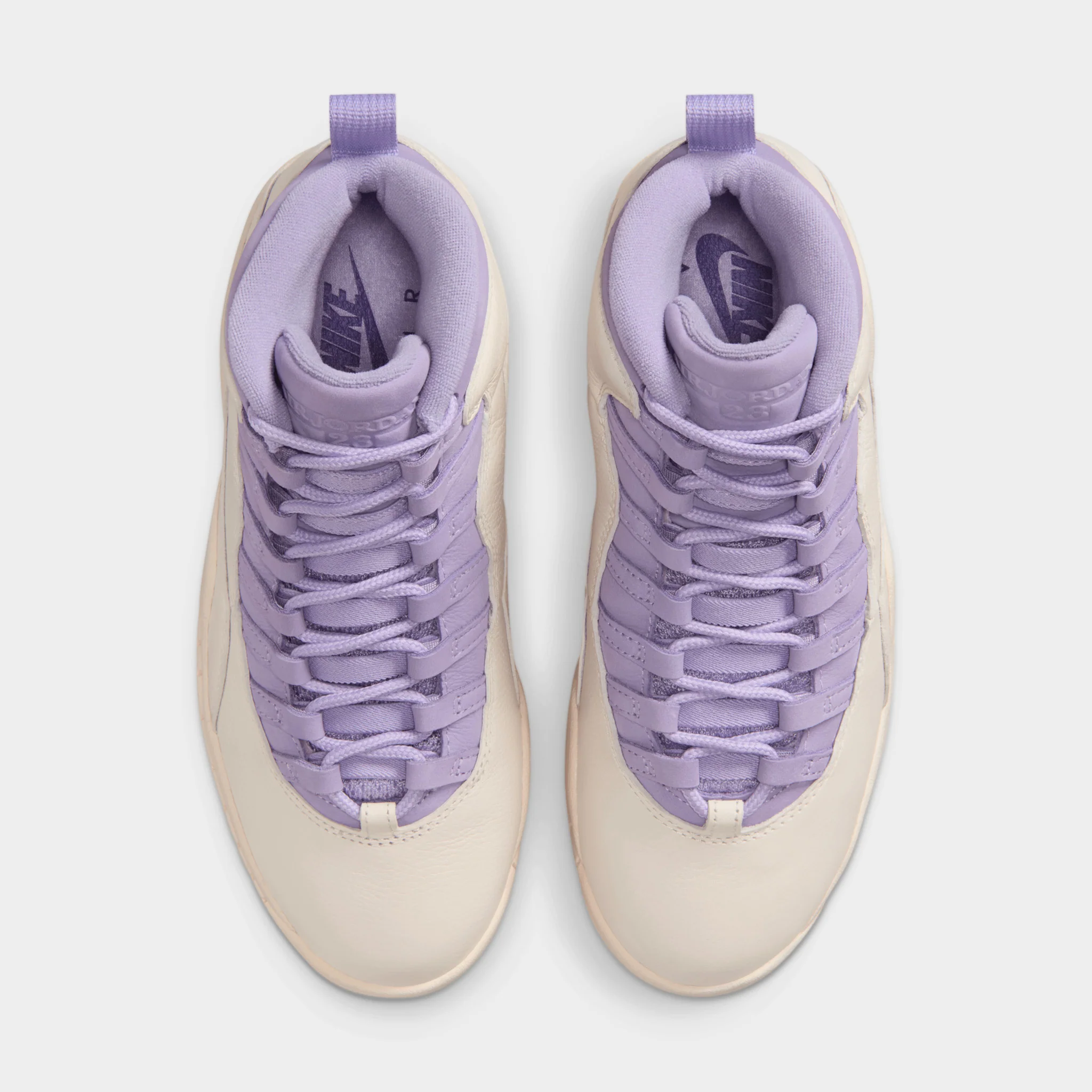 Jordan Women's 10 Retro Chalk / Hydrangeas - Wild Grape - Image 5