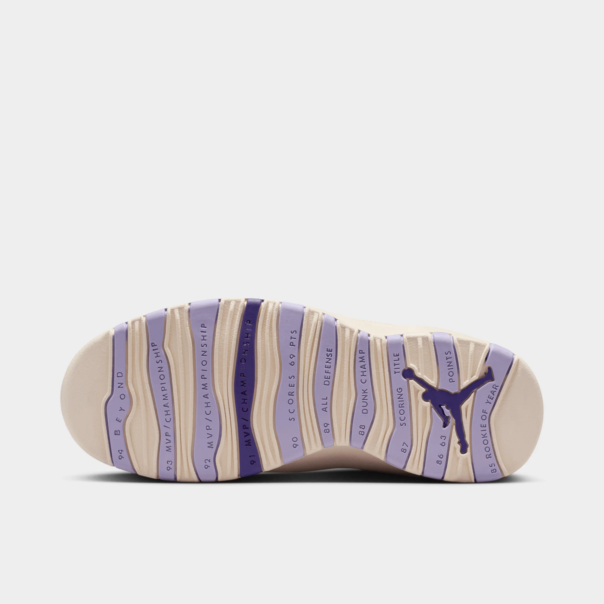 Jordan Women's 10 Retro Chalk / Hydrangeas - Wild Grape - Image 6
