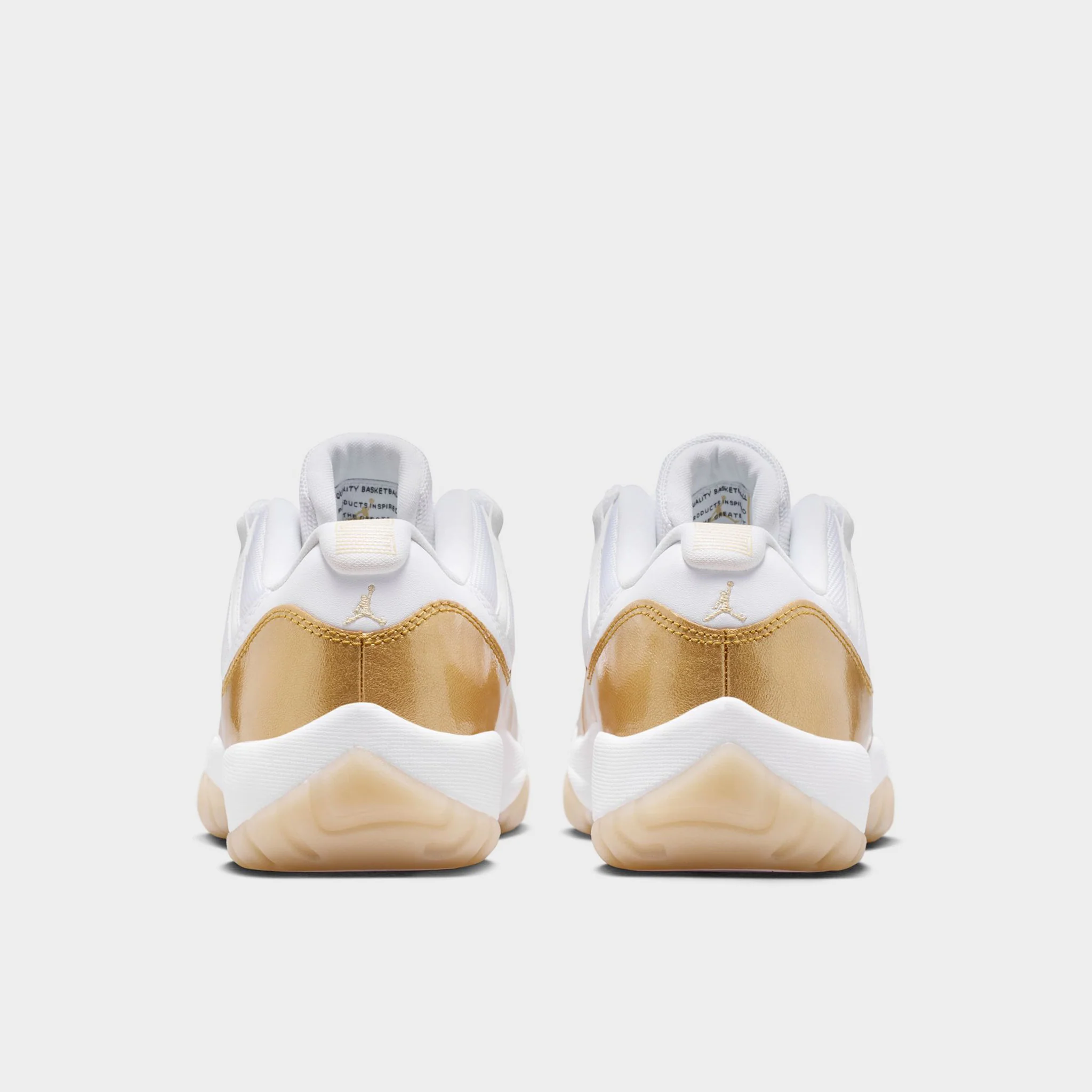 Jordan Women's 11 Retro White / Metallic Gold - Team Gold - Image 5