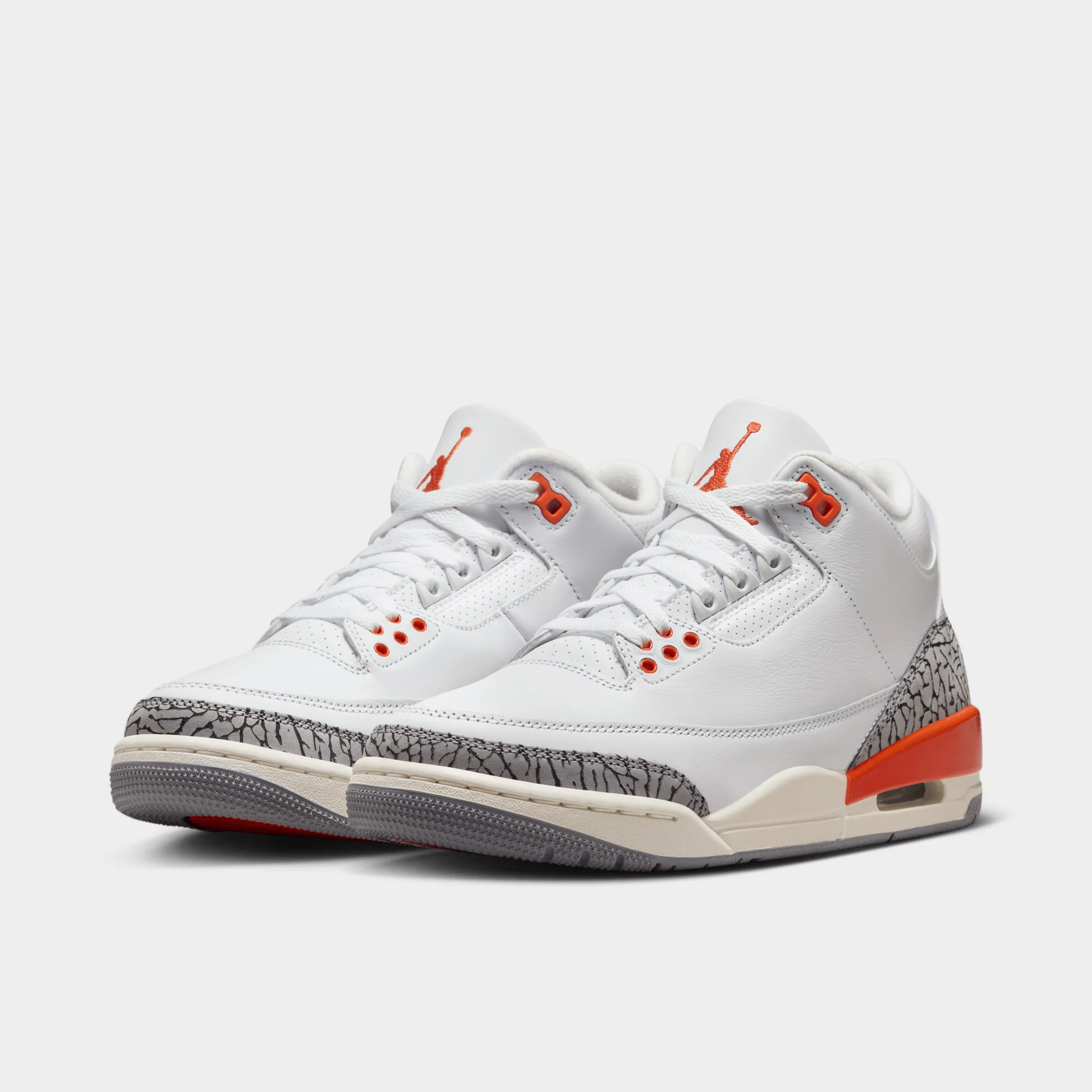 Jordan Women's 3 Retro White / Cosmic Clay - Sail - Image 2