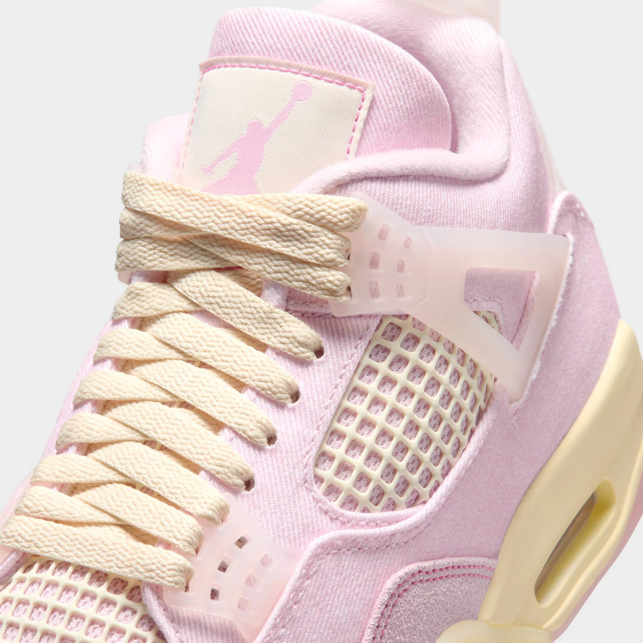 Jordan Women's 4 Retro Pearl Pink / Iced Carmine - Coconut - Image 5