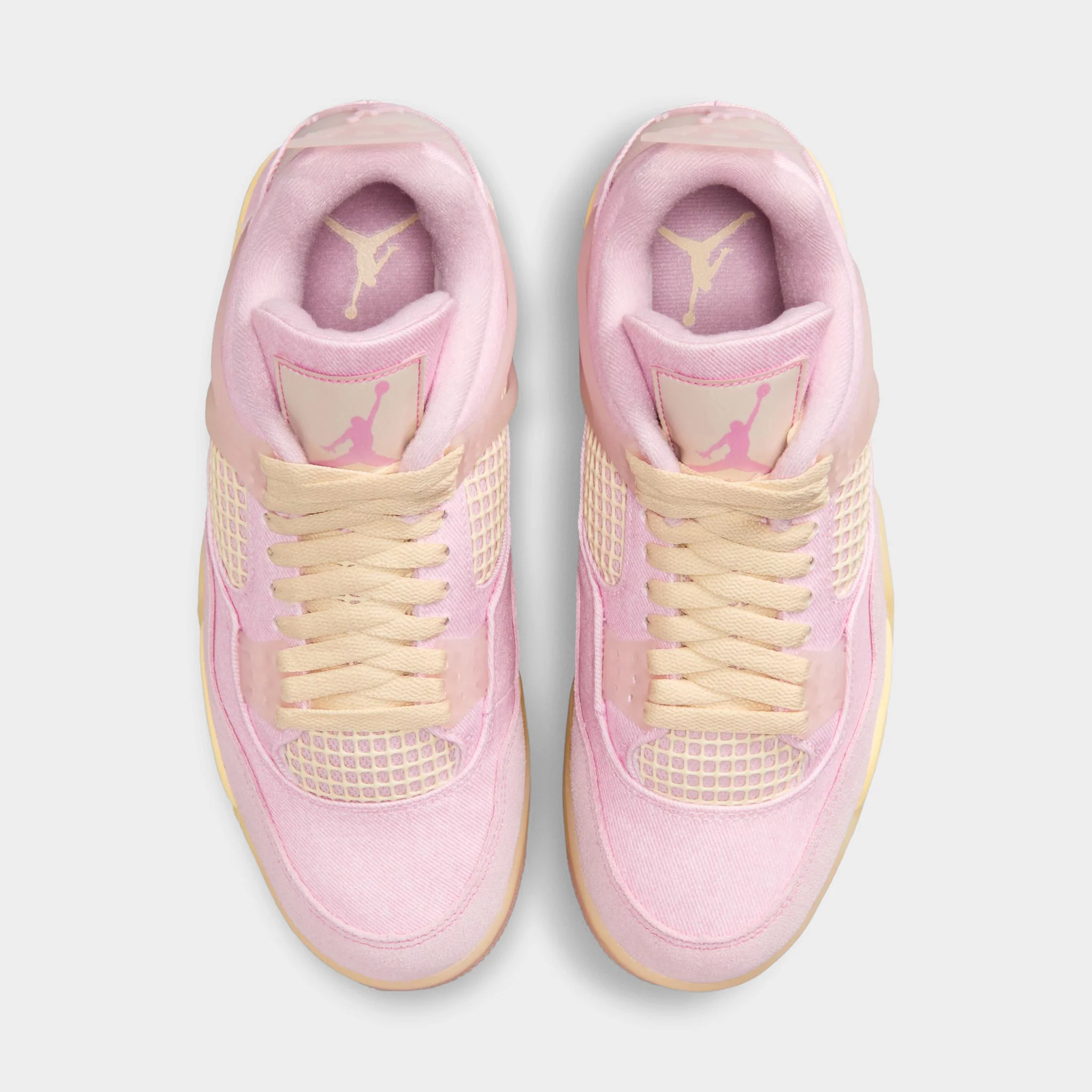 Jordan Women's 4 Retro Pearl Pink / Iced Carmine - Coconut - Image 7