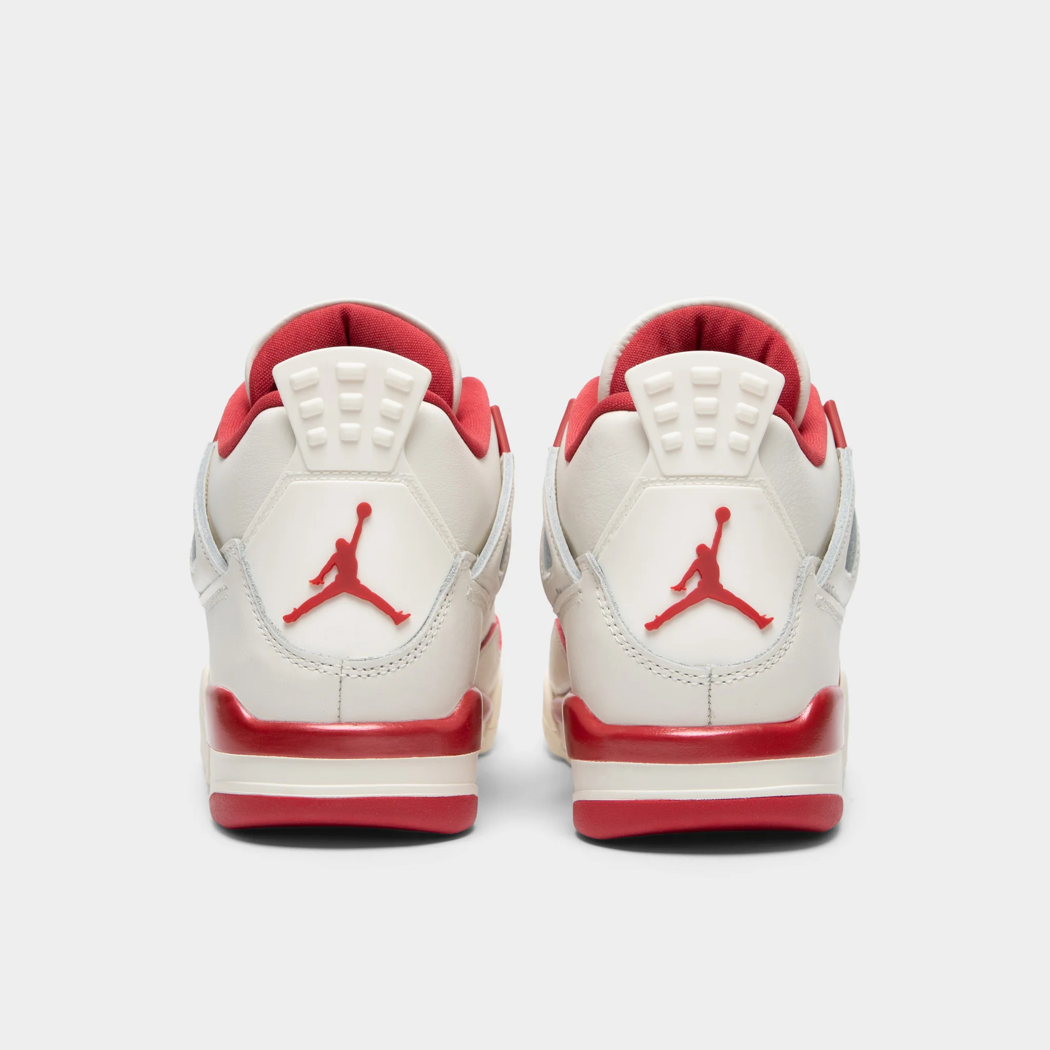 Jordan Women's 4 Retro Pale Ivory / Sierra Red - Tough Red - Image 4